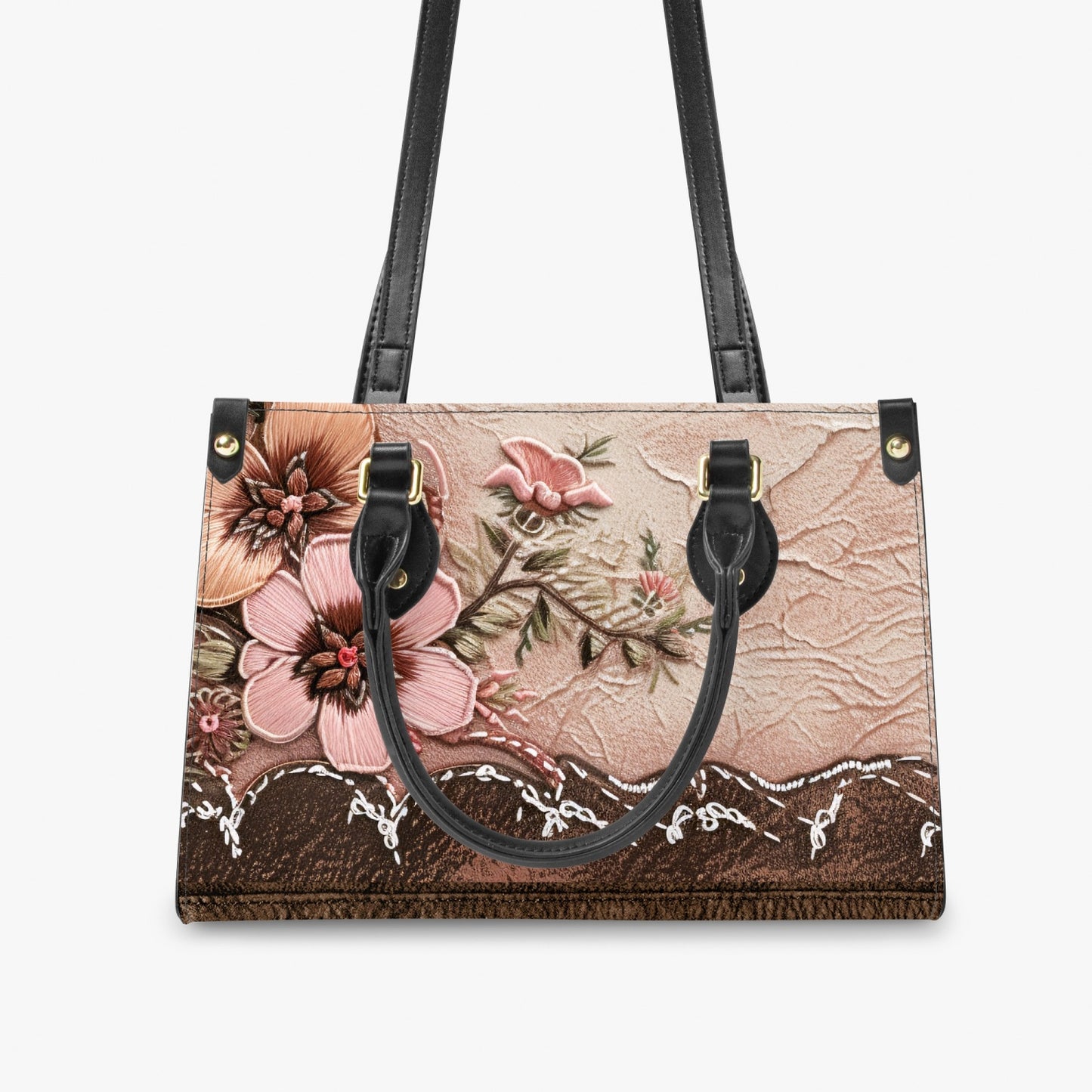 Women's Tote Bag - Long Strap - Floral