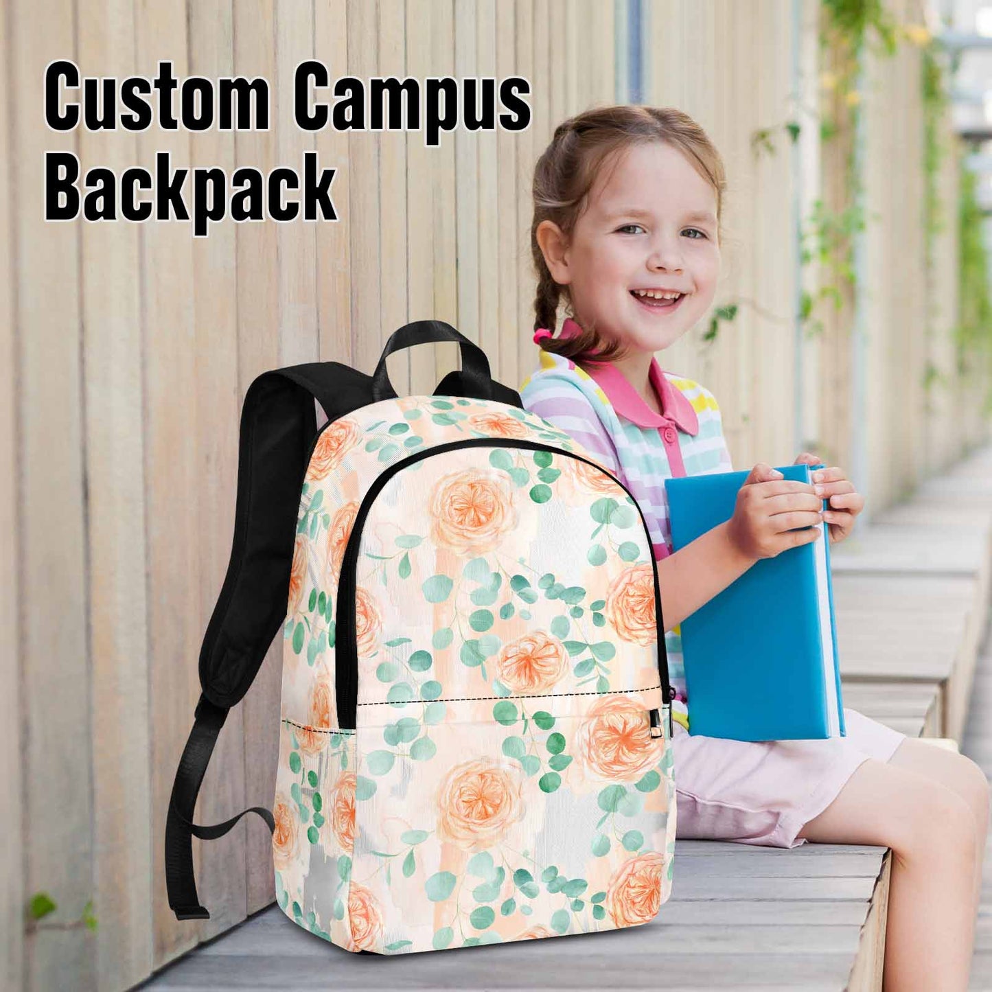 Rose Eucalyptus  Adult Casual Backpack