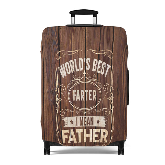 Luggage Cover, World's Best Father, awd-516