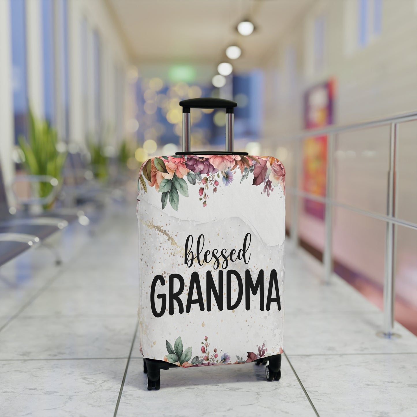 Luggage Cover, Blessed Grandma, awd-730