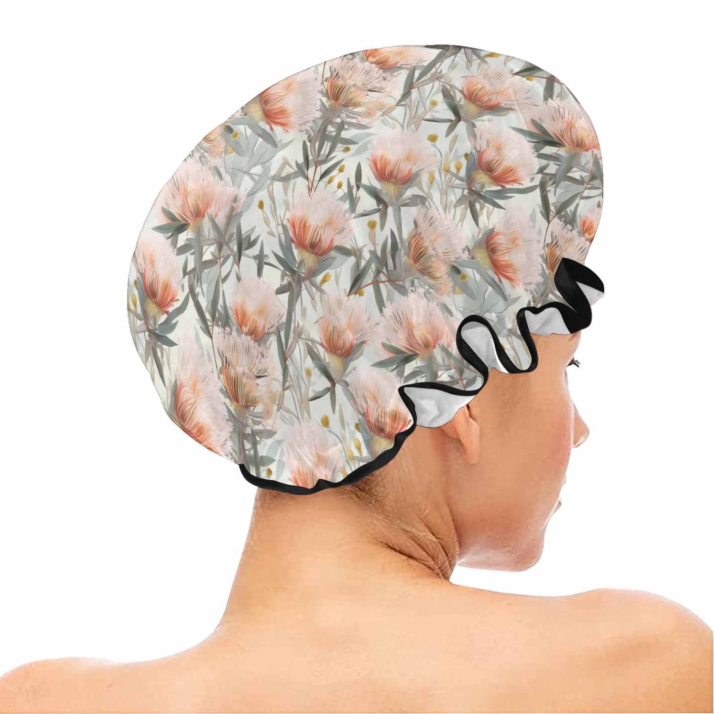 Australian Wattle  Shower Cap