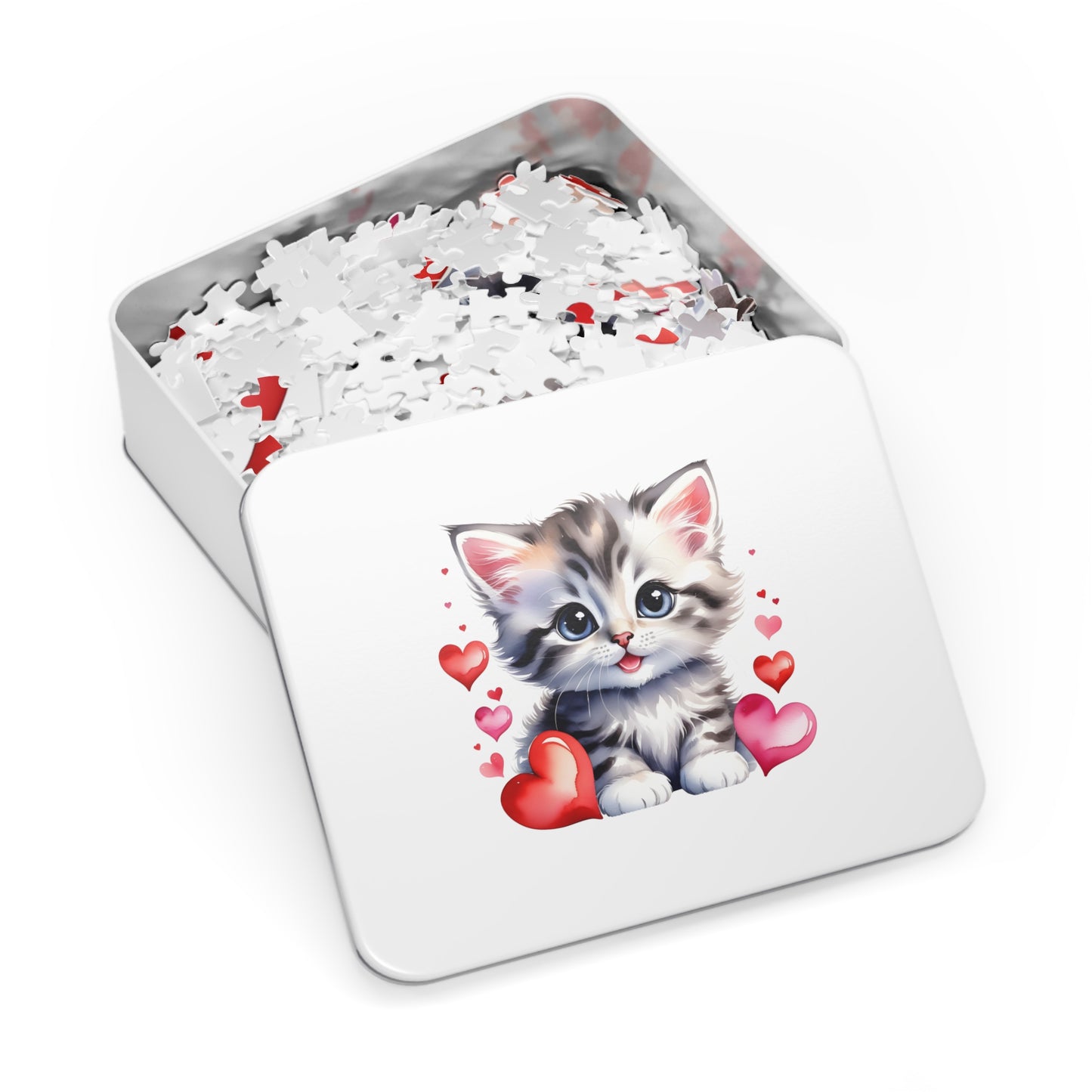 Jigsaw Puzzle, Cat, Personalised/Non-Personalised (30, 110, 252, 500,1000-Piece)