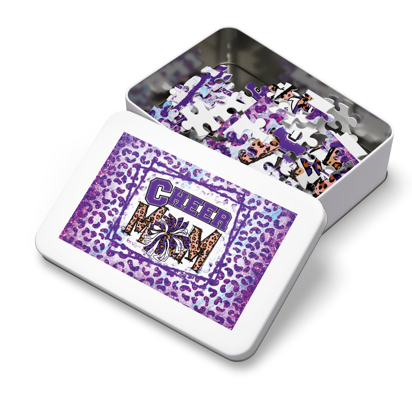 Jigsaw Puzzle, Cheer Mom, Personalised/Non-Personalised (30, 110, 252, 500,1000-Piece)