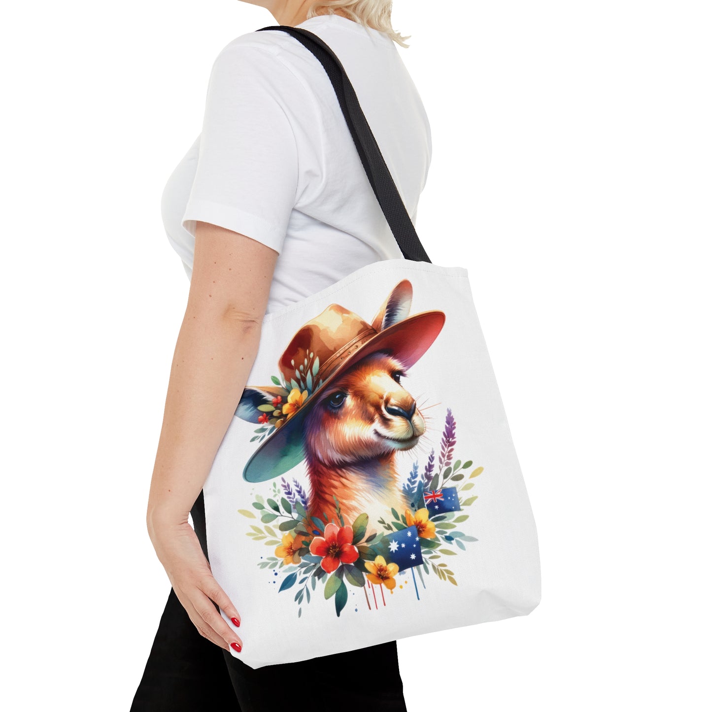 Tote Bag, Australian Animals, Kangaroo, Personalised/Non-Personalised Tote bag