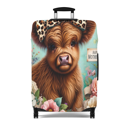 Luggage Cover, Highland Cow, awd-5004