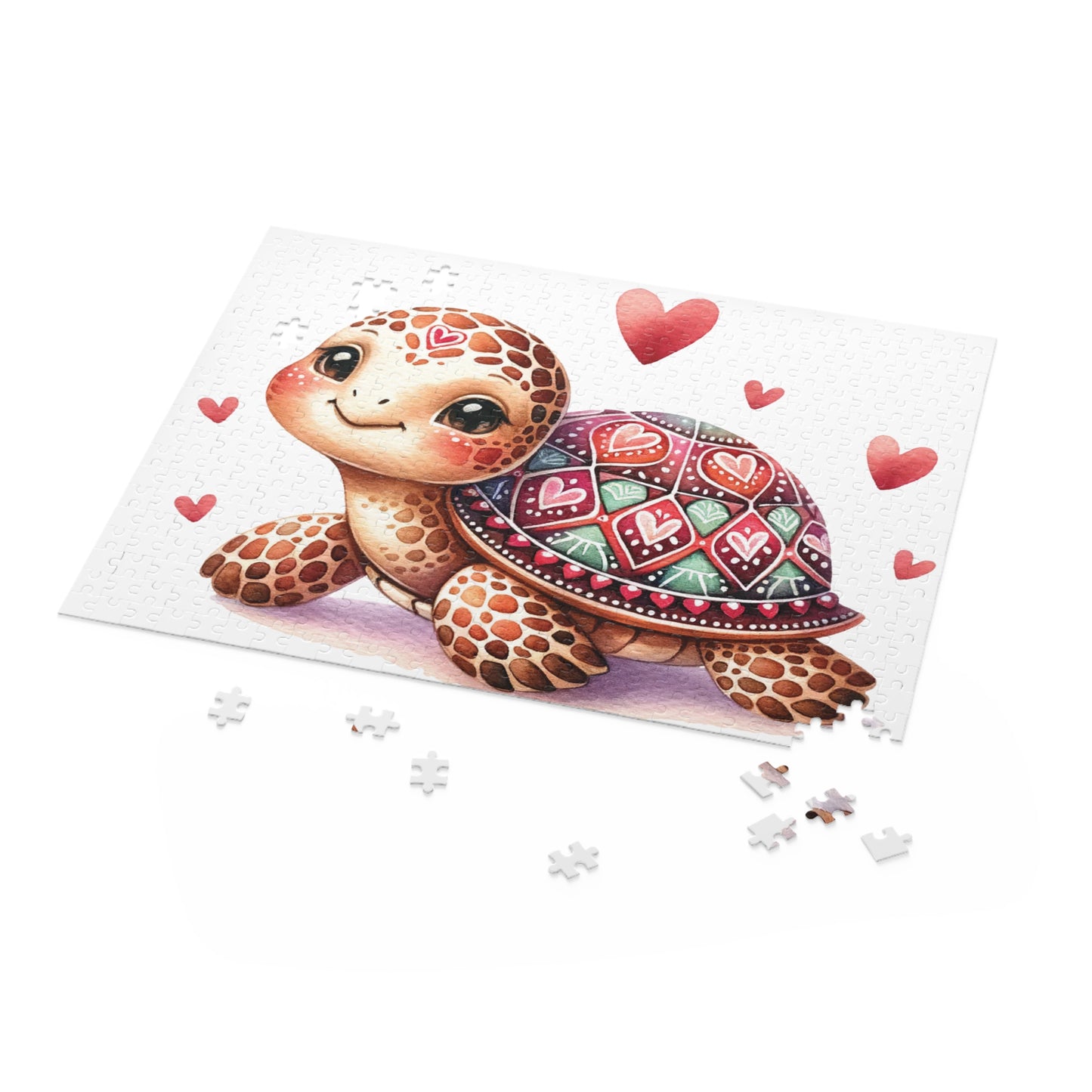 Personalised/Non-Personalised Puzzle, Turtle (120, 252, 500-Piece)