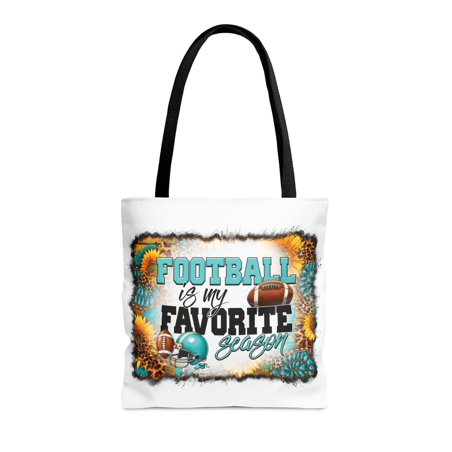 Tote Bag, Western, Football is my favorite season