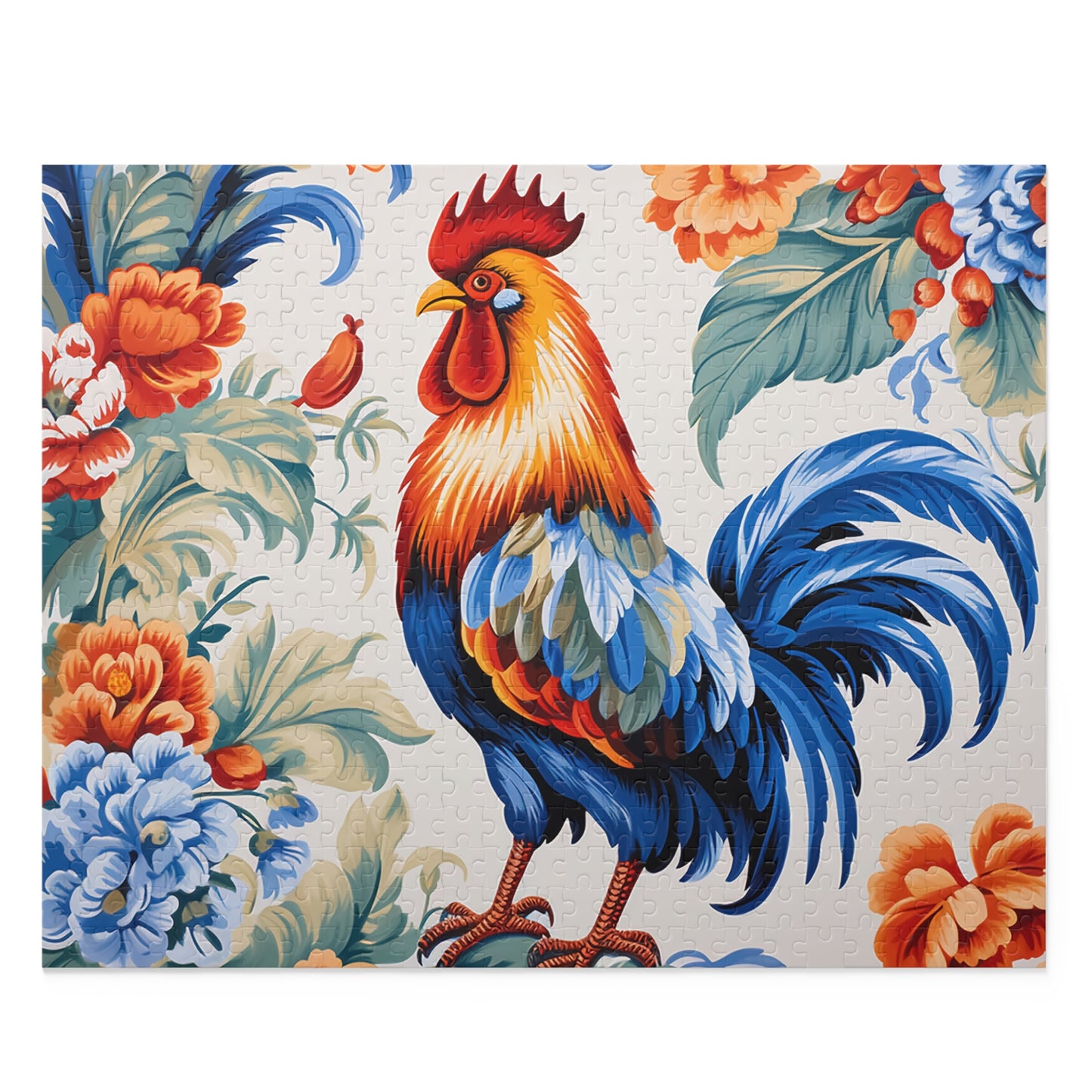 Personalised/Non-Personalised Puzzle, Chickens/Rooster (120, 252, 500-Piece)