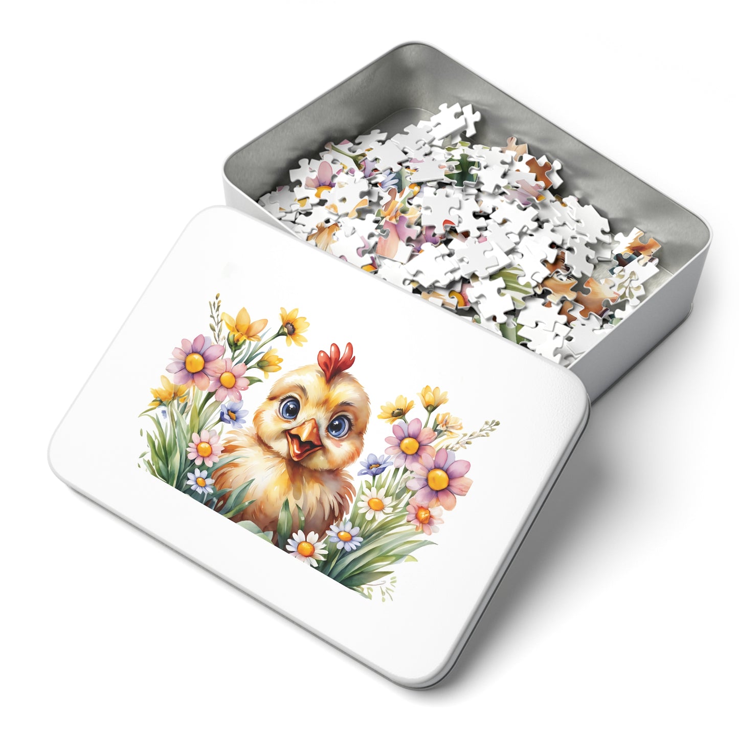 Jigsaw Puzzle, Western, Chicken, Personalised/Non-Personalised (30, 110, 252, 500,1000-Piece)