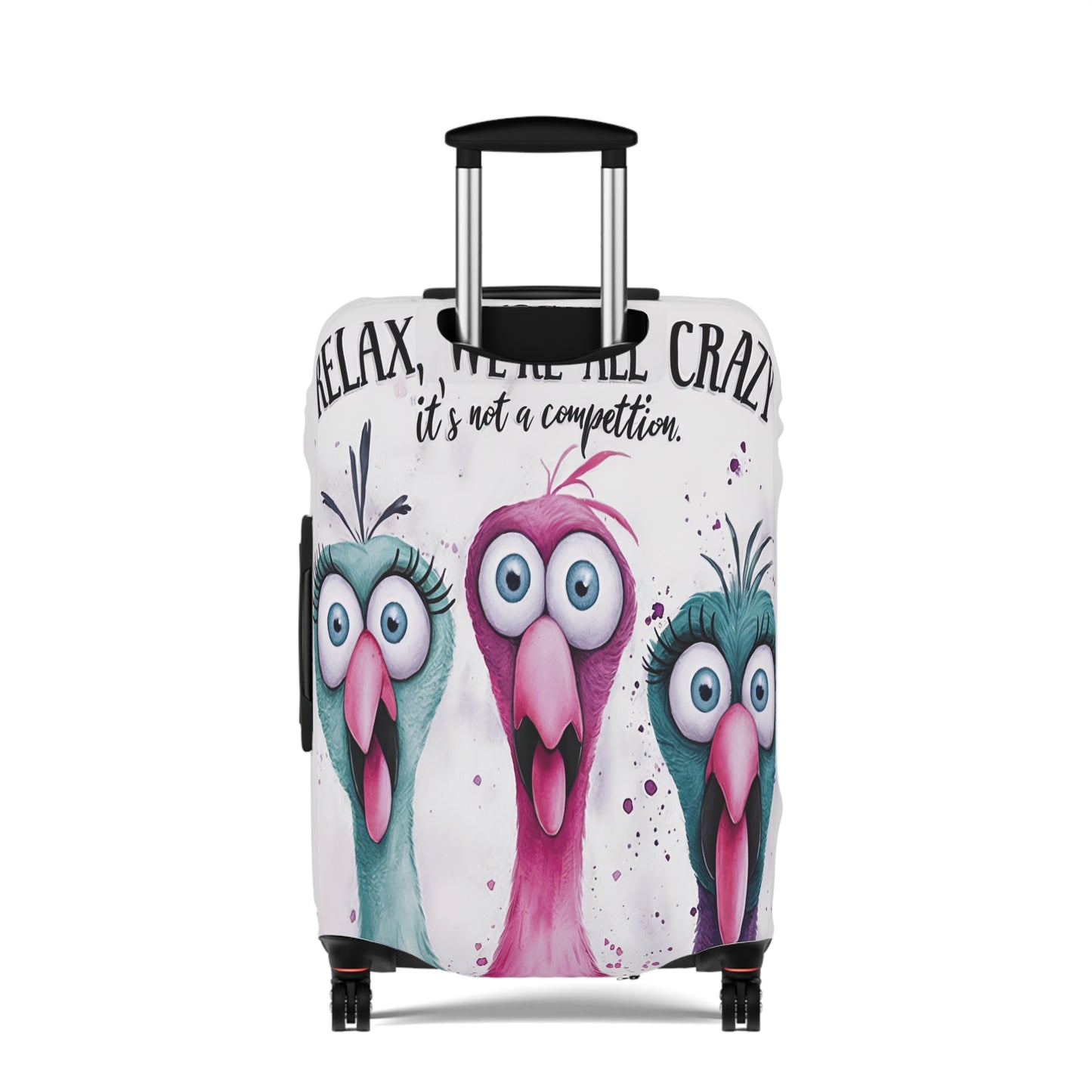 Luggage Cover, Chickens, awd-1677