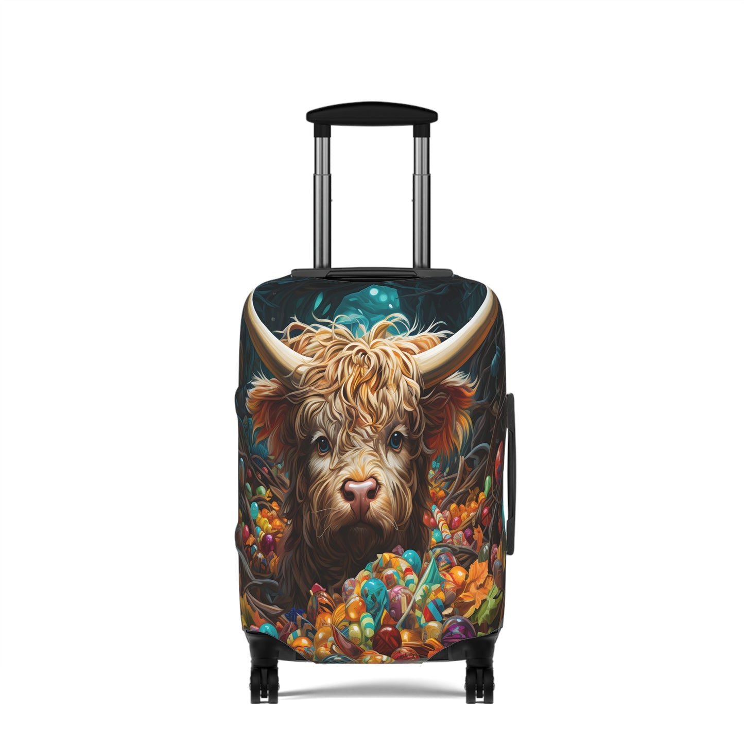 Luggage Cover, Highland Cow, awd-047