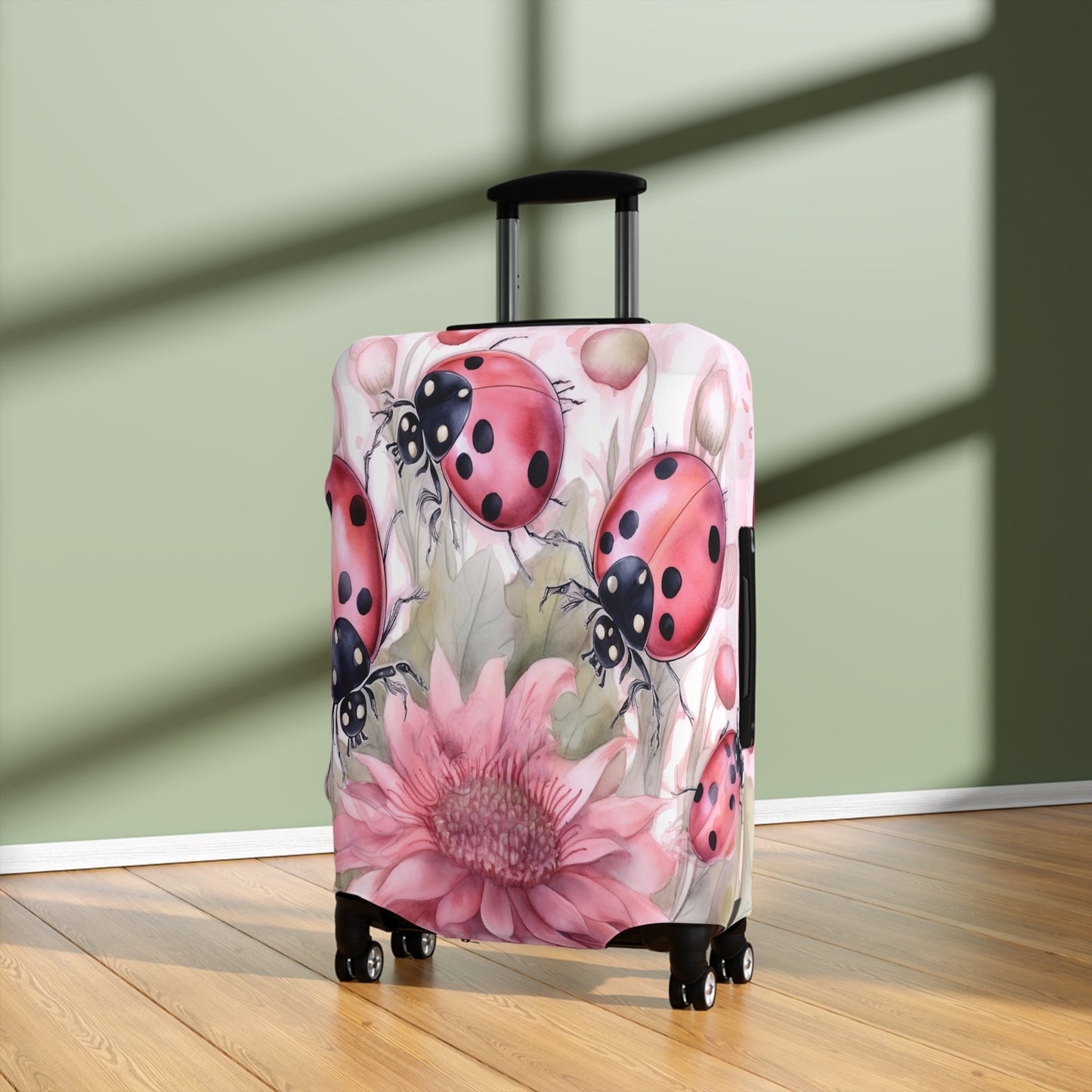 Luggage Cover, Floral, Ladybirds, awd-332