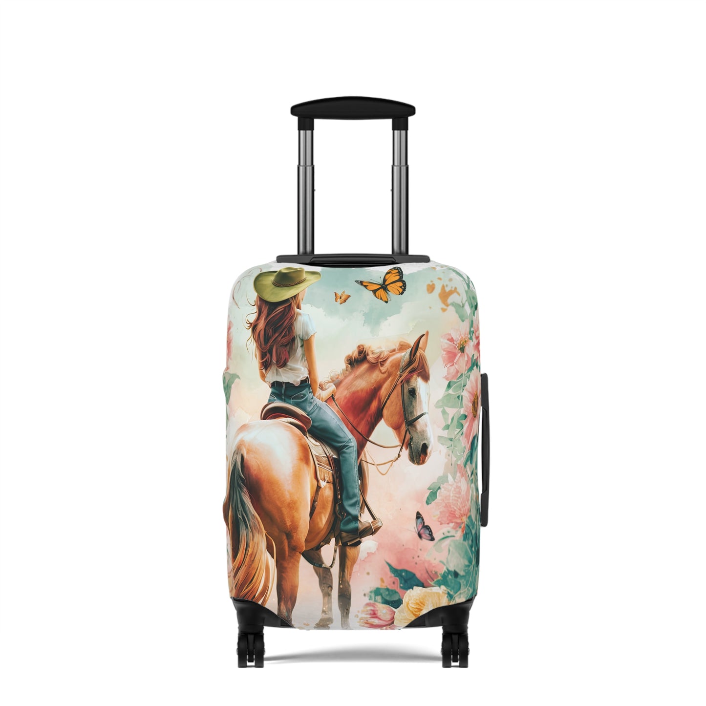 Luggage Cover, Country and Western, Country Girl and Horse, awd-1716