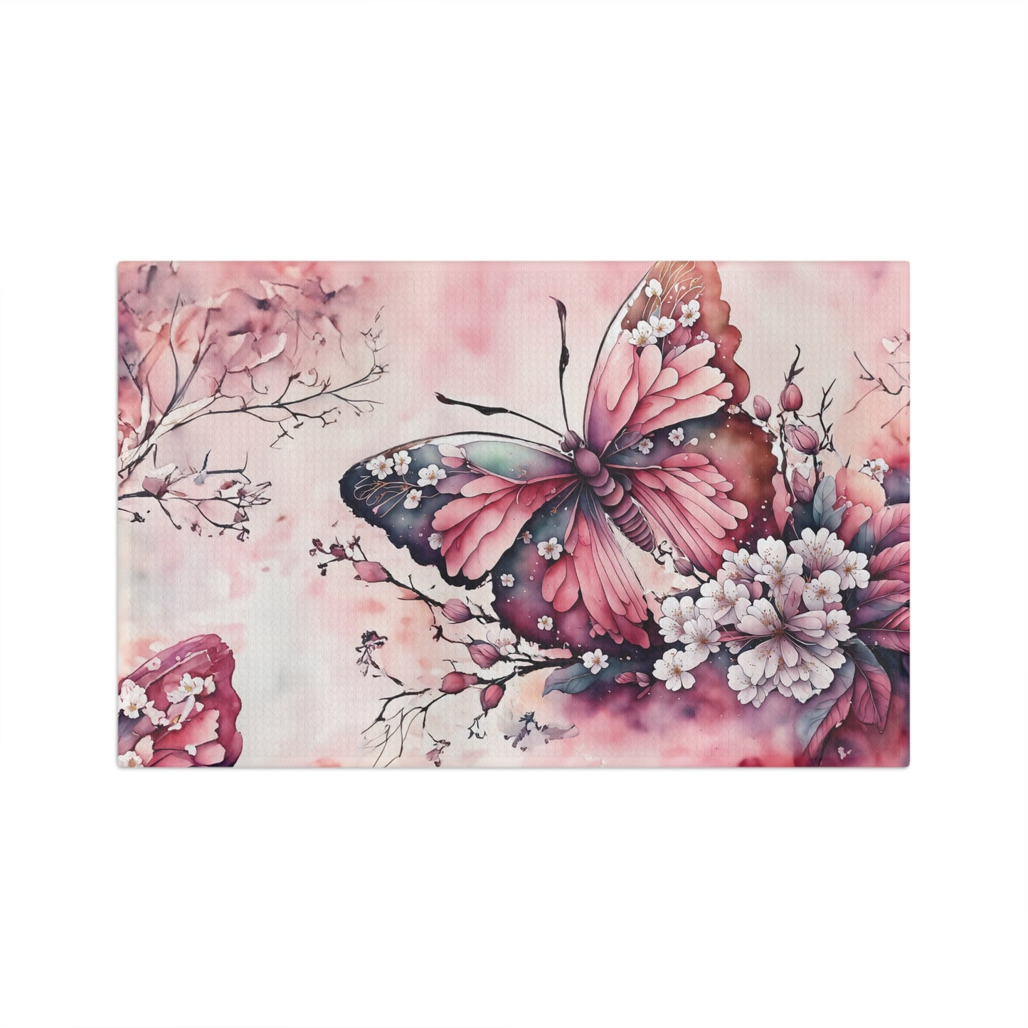 Microfiber Tea Towel, Butterfly Dreams