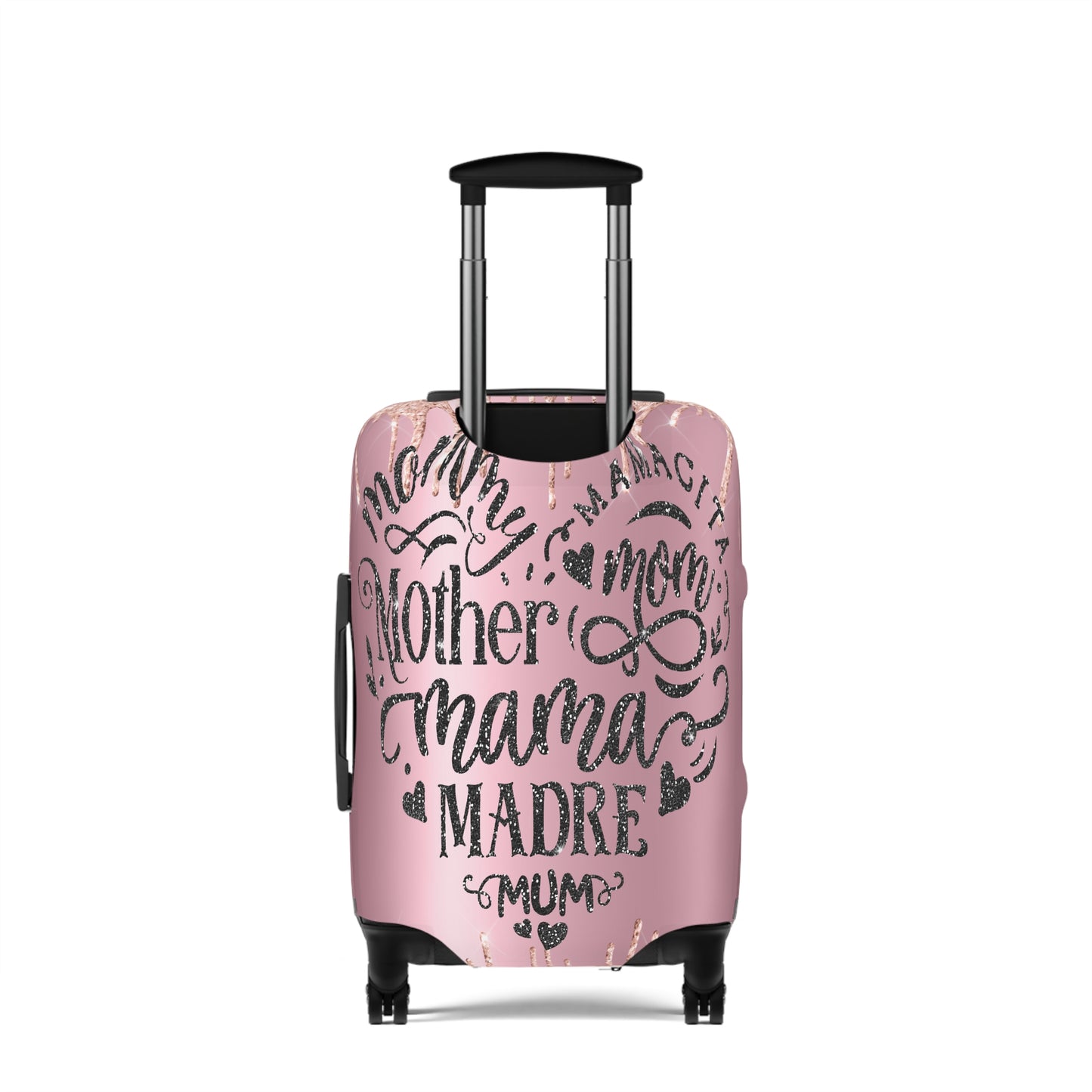 Luggage Cover, Mom/Mum Heart, awd-707