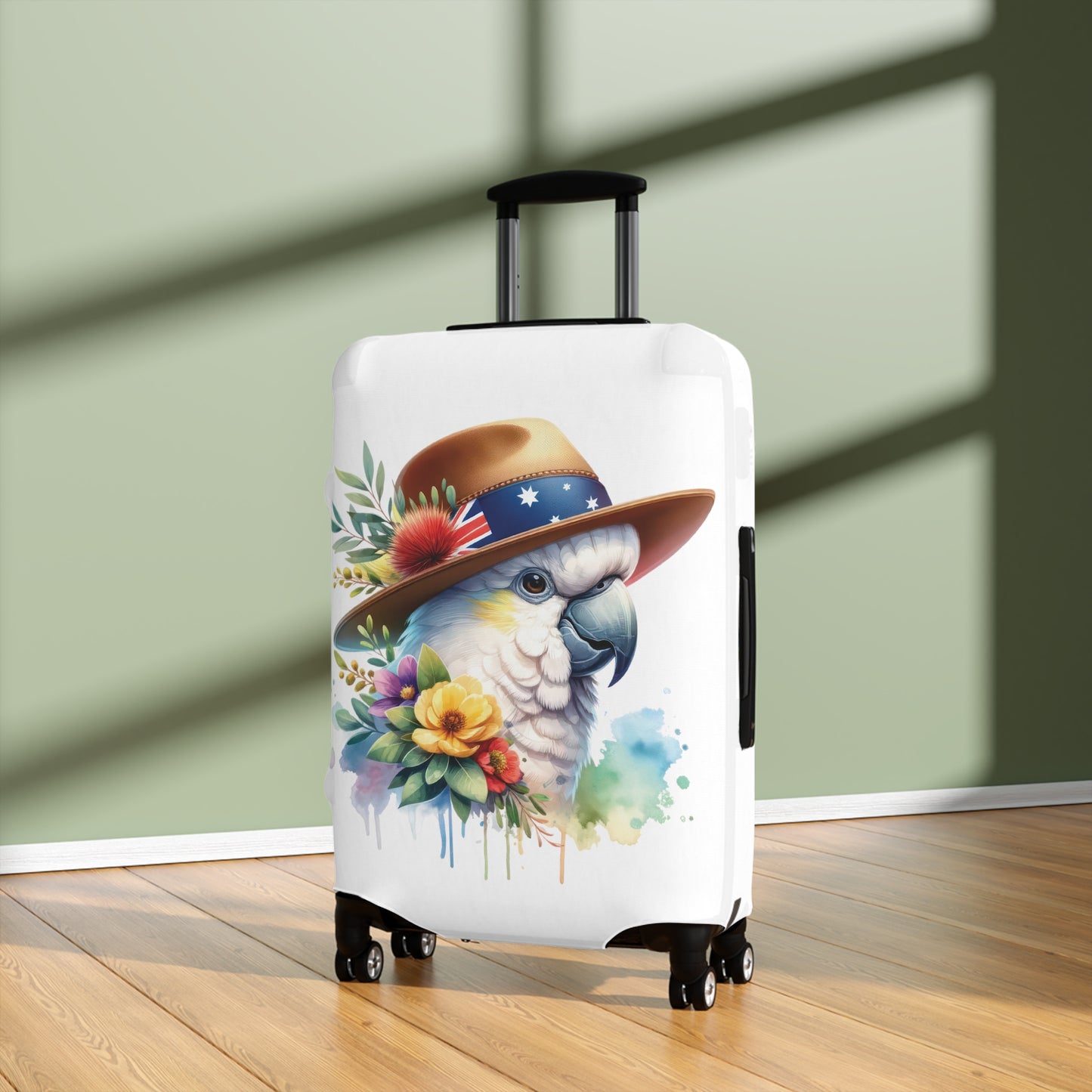 Luggage Cover, Cockatoo, awd-1335