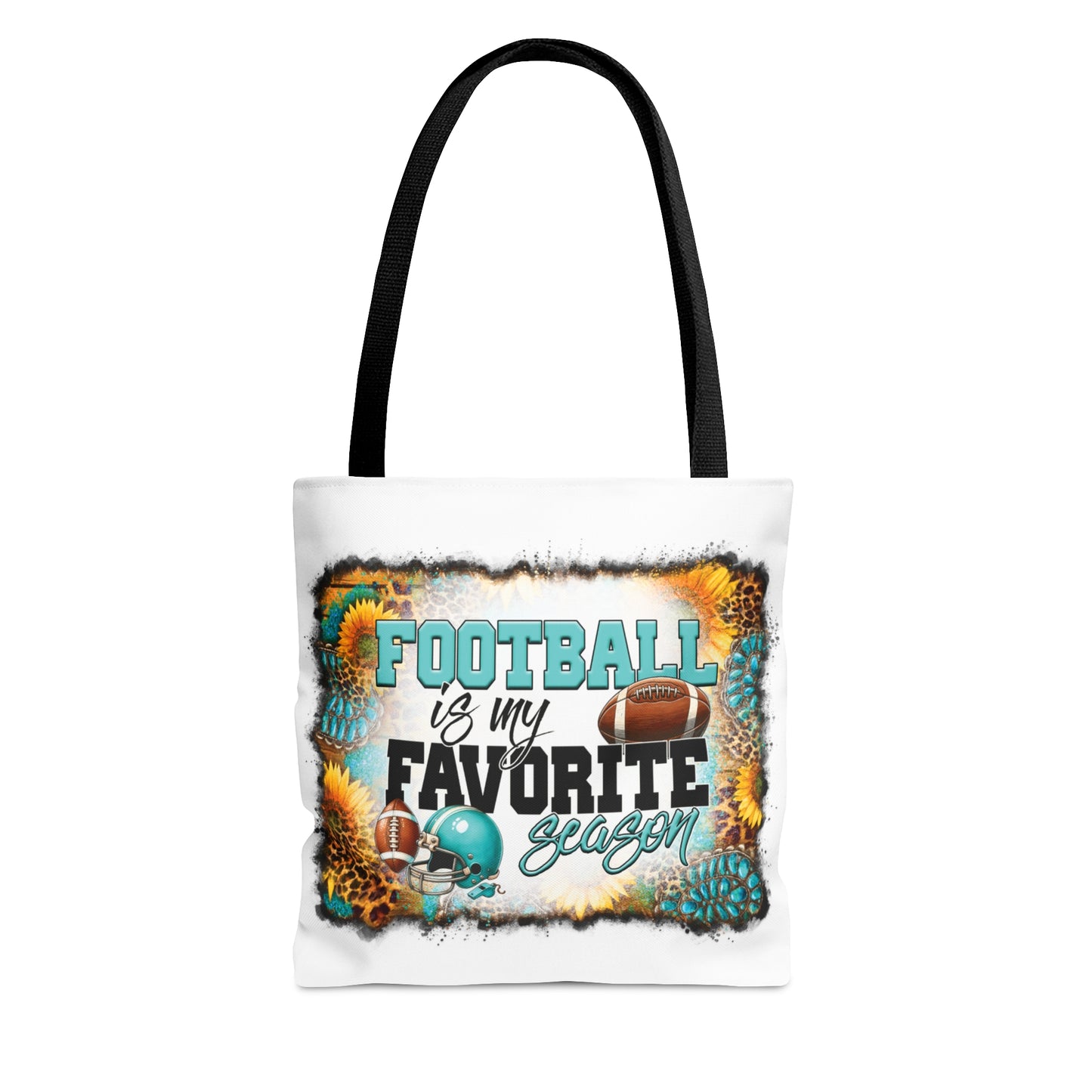 Tote Bag, Western, Football is my favorite season