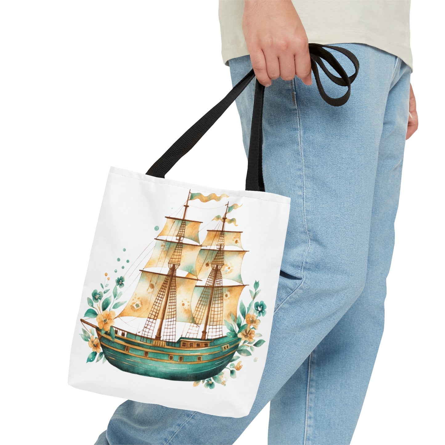 Tote Bag, Nautical bag, Beach Tote Bag