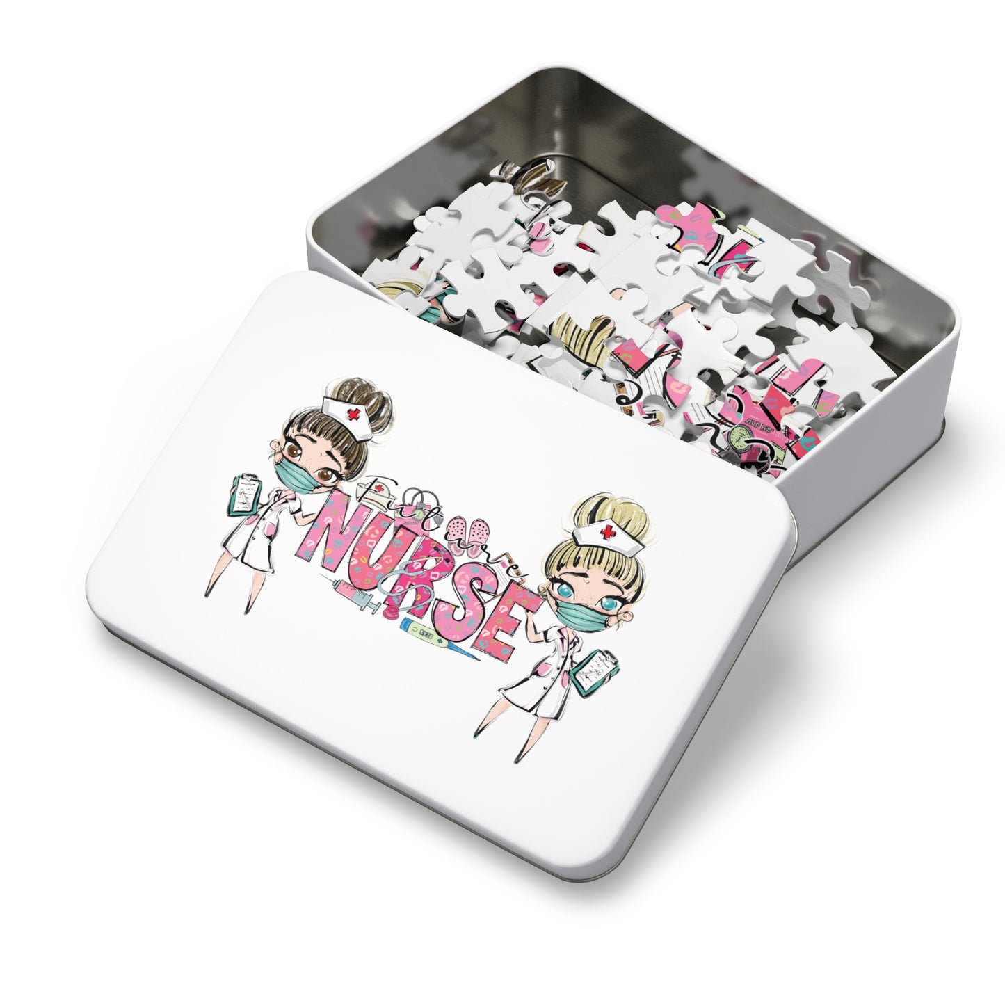 Puzzle, Nurse, Future Nurse Personalised/Non-Personalised (30, 110, 252, 500,1000-Piece) awd-619