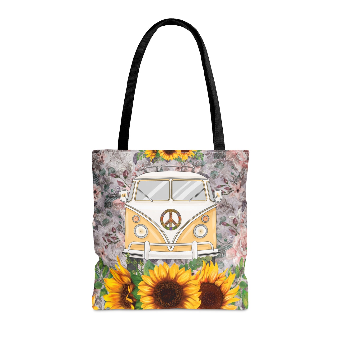 Tote Bag, Sunflowers, Combi Van Tote bag