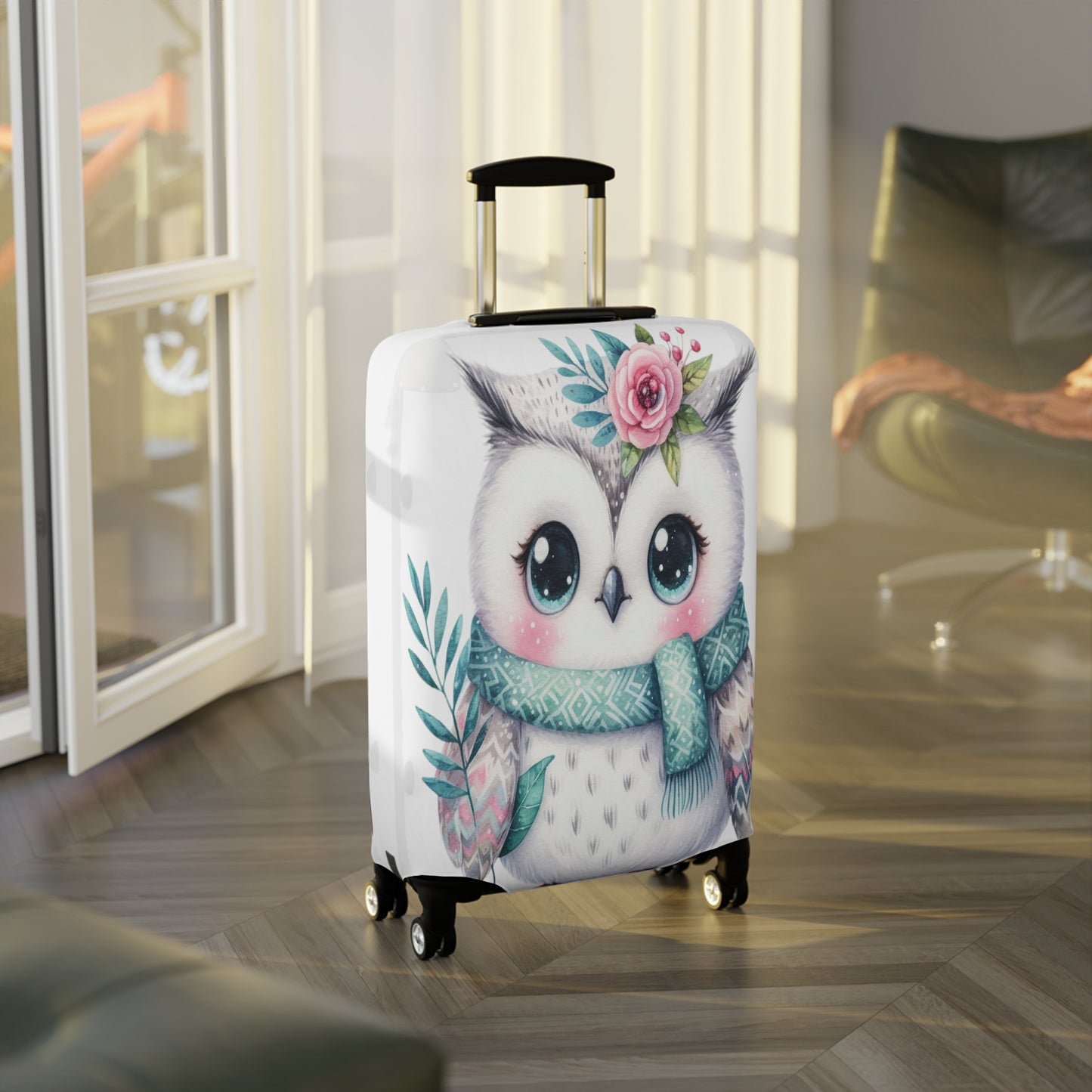 Luggage Cover, Owl, awd-524