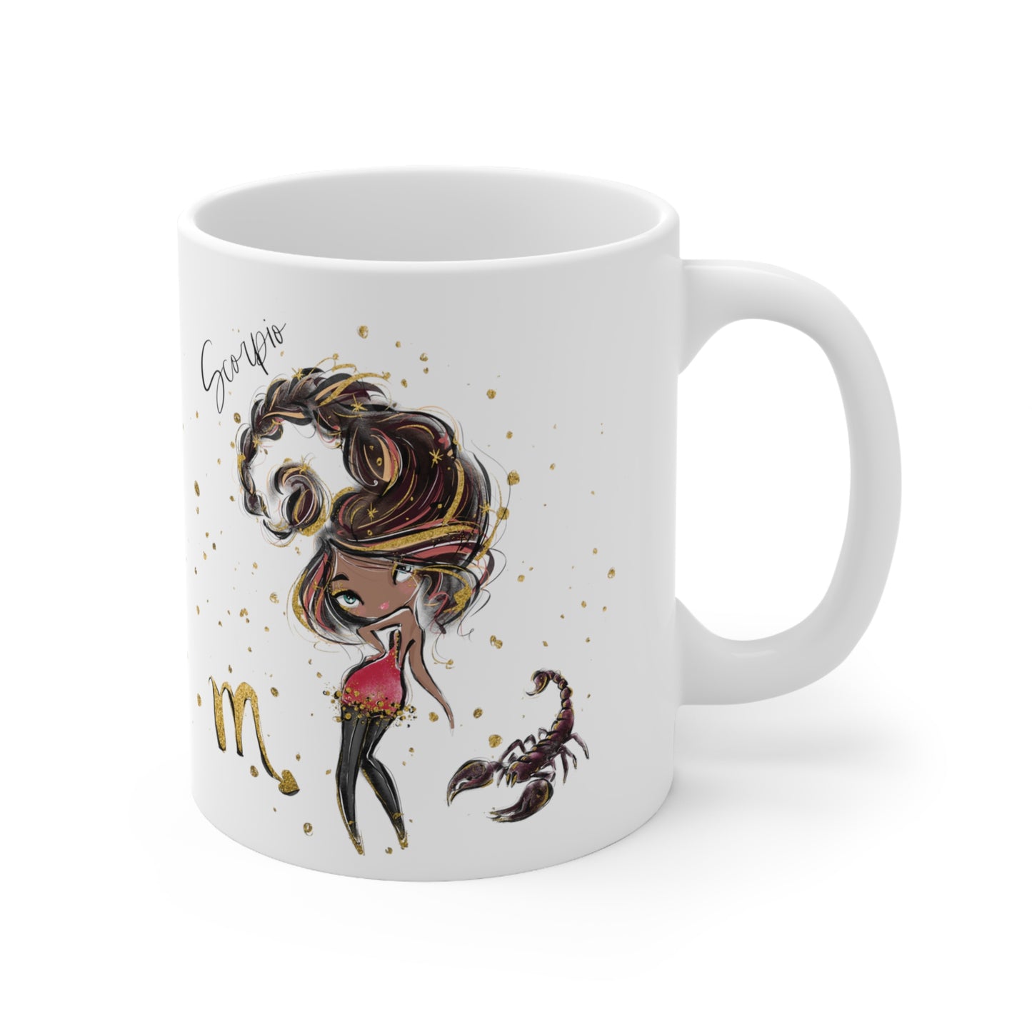 Zodiac Sign, Scorpio, Ceramic Mug 11oz