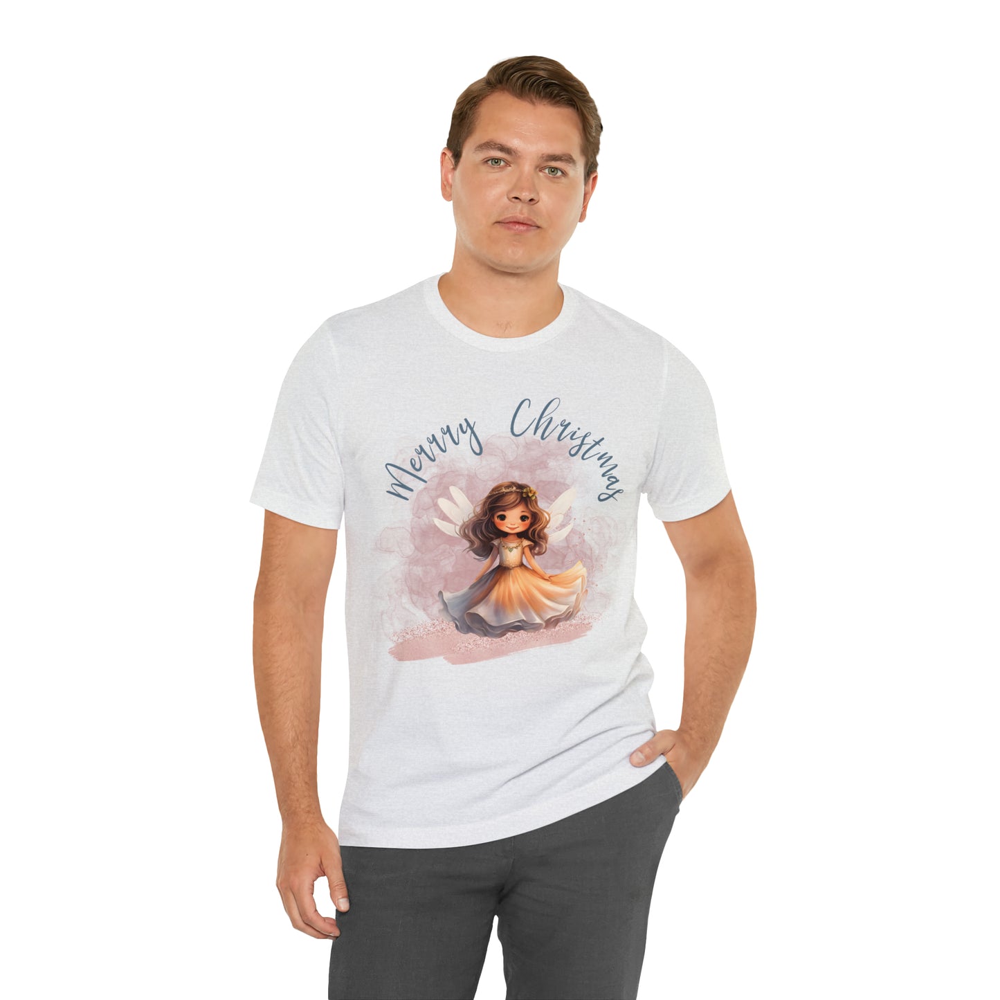 Unisex Jersey Short Sleeve Tee Christmas, Women's Fairy T-shirt - A0013