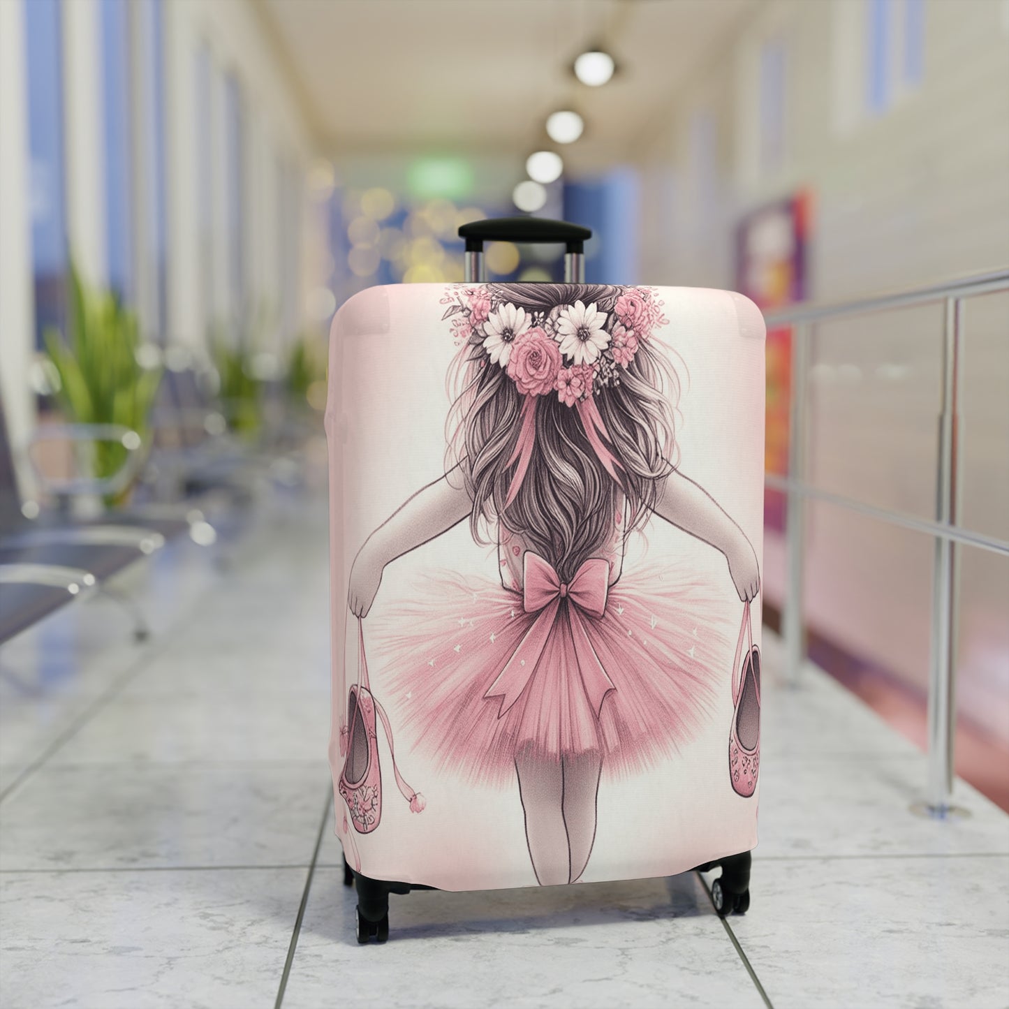 Luggage Cover, Pretty Ballerina, awd-1424