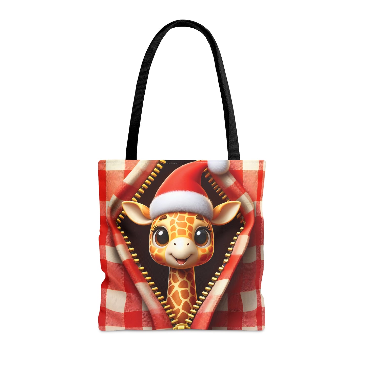 Tote Bag, Christmas Giraffe