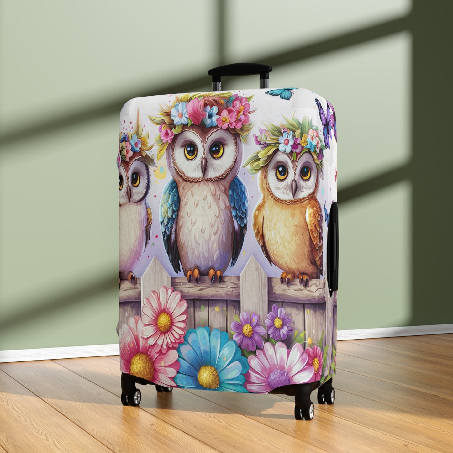 Luggage Cover, Owls, awd-1765