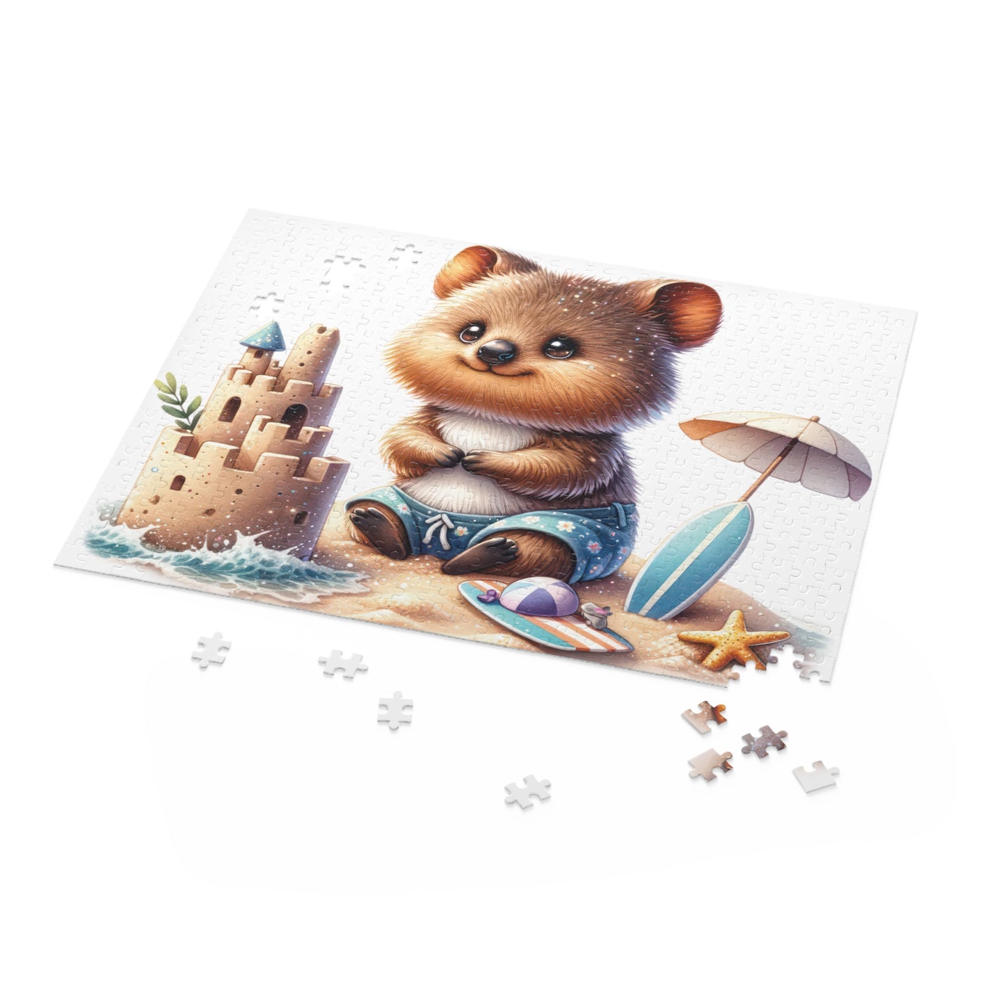 Personalised/Non-Personalised Puzzle, Quokka (120, 252, 500-Piece)