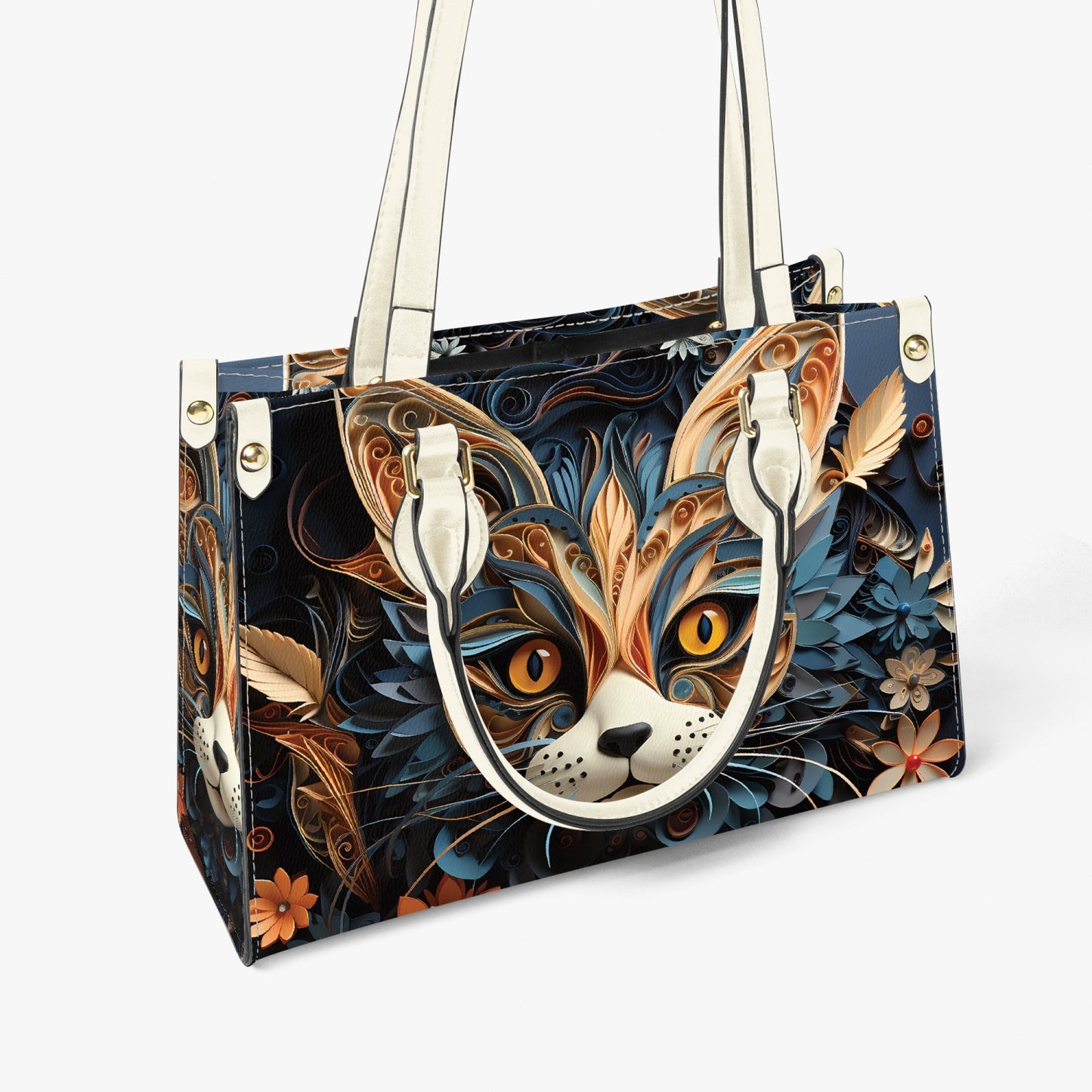 Women's Tote Bag - Long Strap Cat