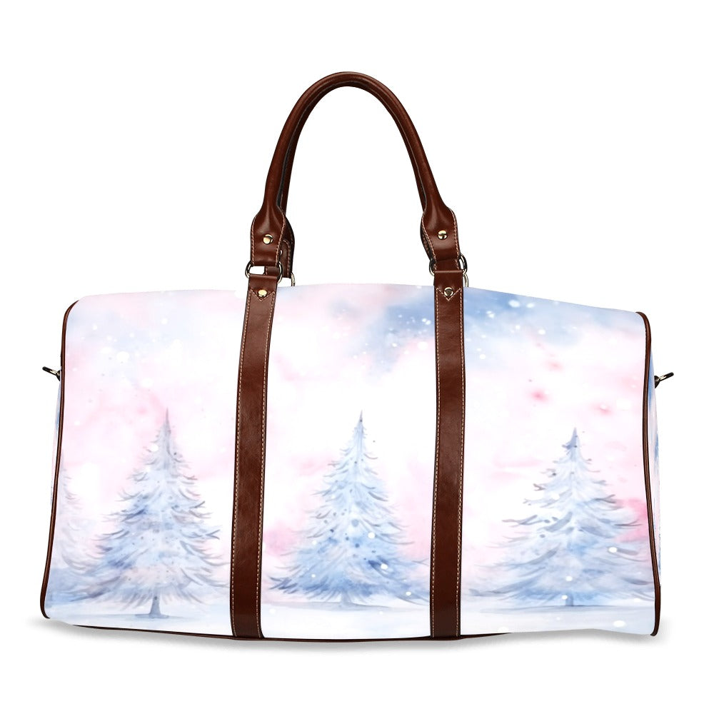 Christmas Tree 16 Waterproof Travel Bag/Small (Model 1639)