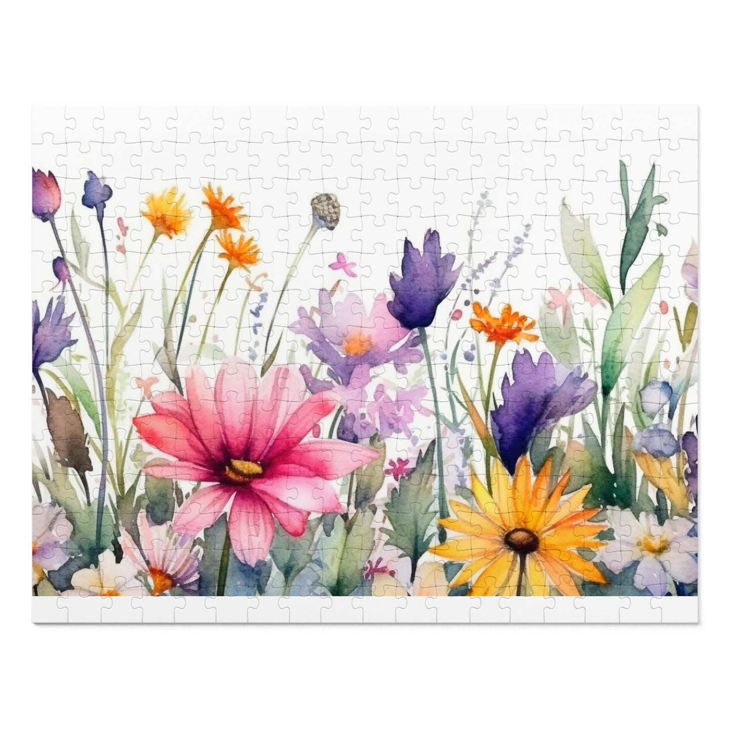 Jigsaw Puzzle, Floral, Personalised/Non-Personalised (30, 110, 252, 500,1000-Piece)