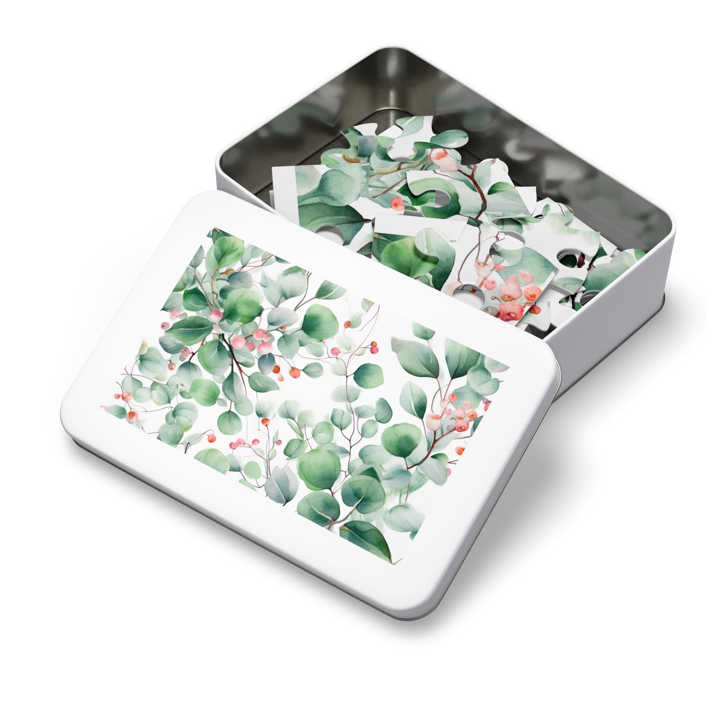 Jigsaw Puzzle, Eucalyptus Leaves, Personalised/Non-Personalised (30, 110, 252, 500,1000-Piece)