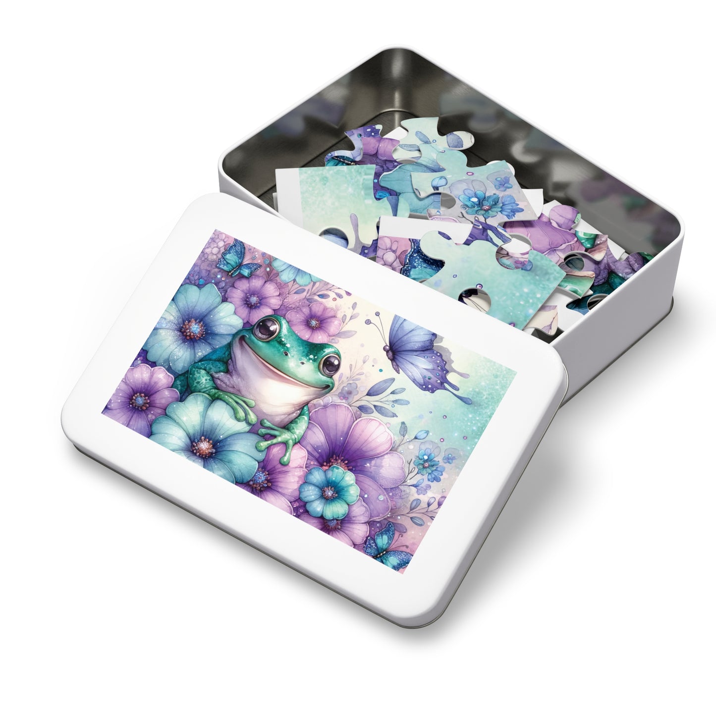 Jigsaw Puzzle, Frog, Personalised/Non-Personalised (30, 110, 252, 500,1000-Piece)