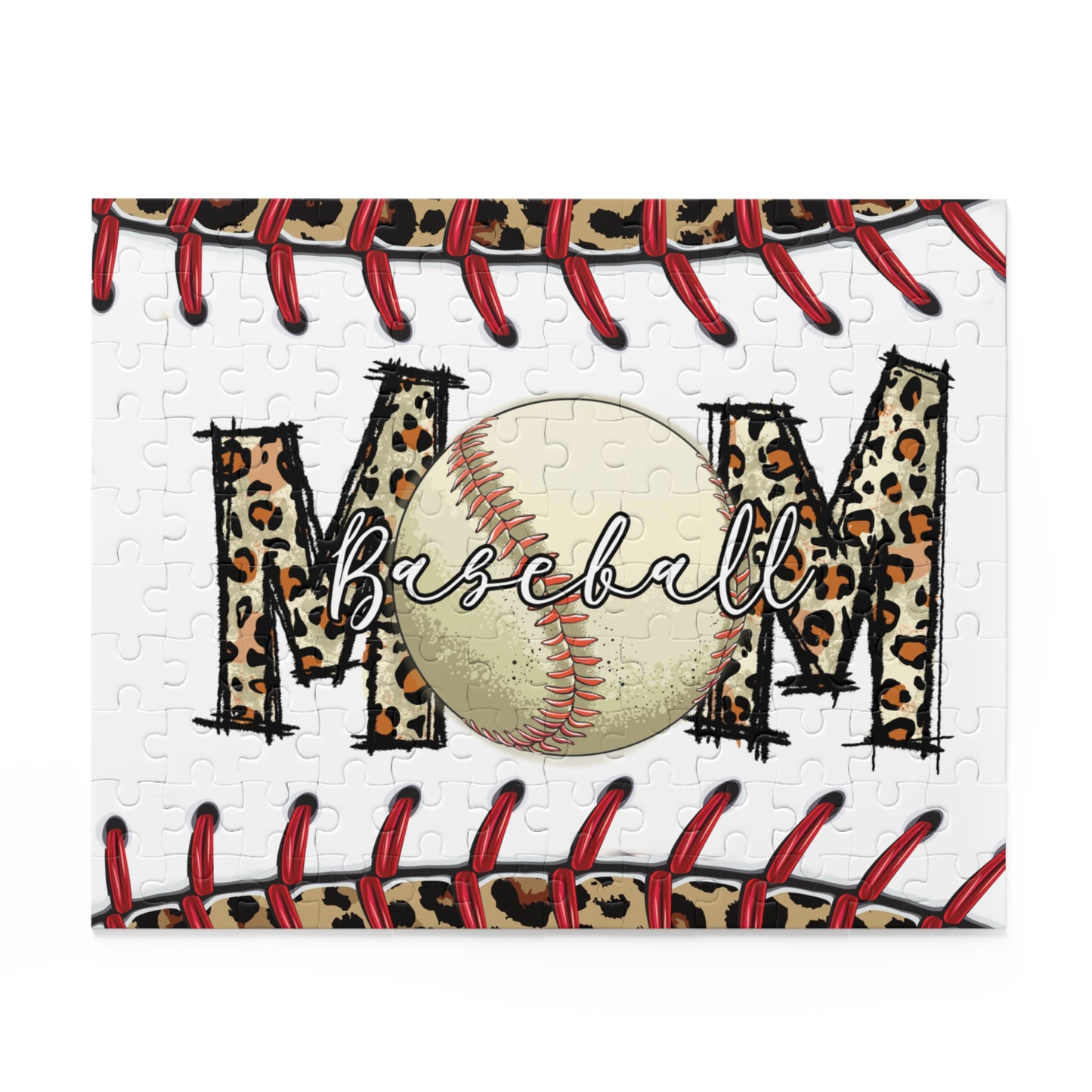 Puzzle, Baseball Mom, Personalised/Non-Personalised (120, 252, 500-Piece), awd-608