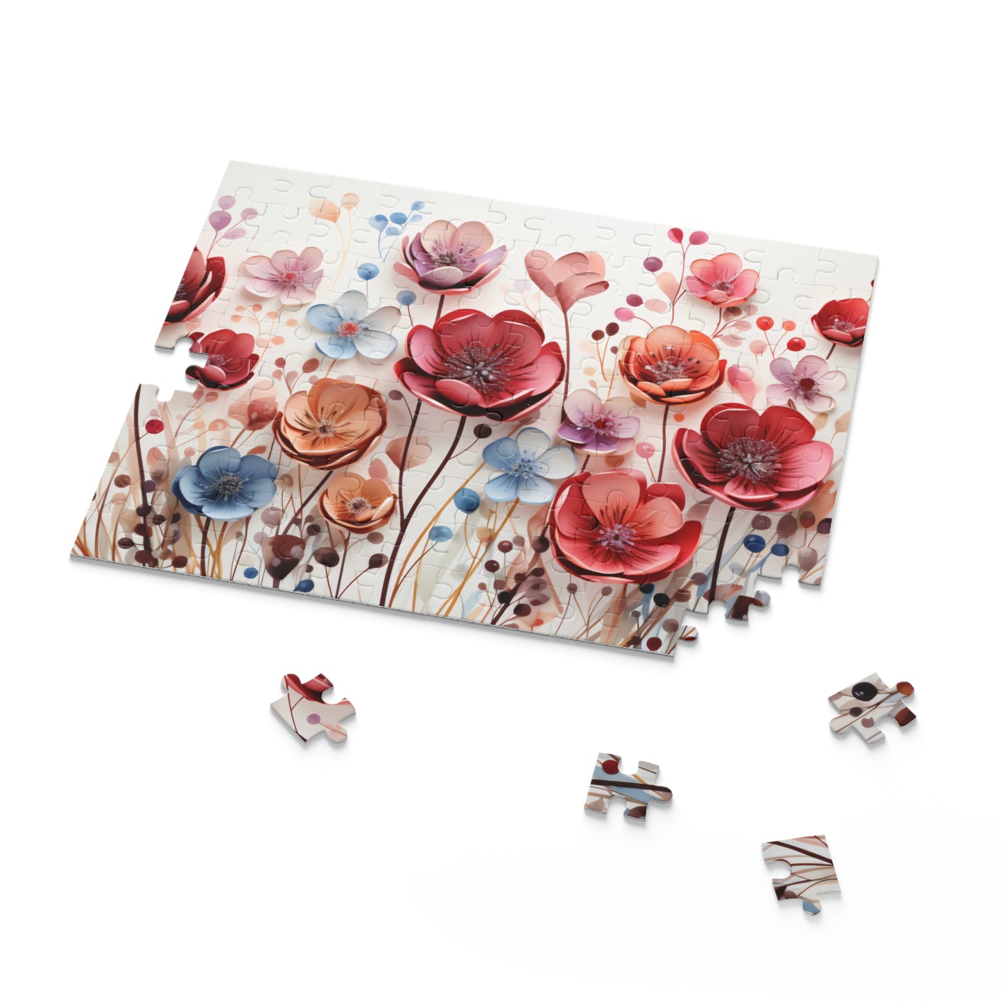 Puzzle, Floral, Wildflowers (120, 252, 500-Piece) awd-654