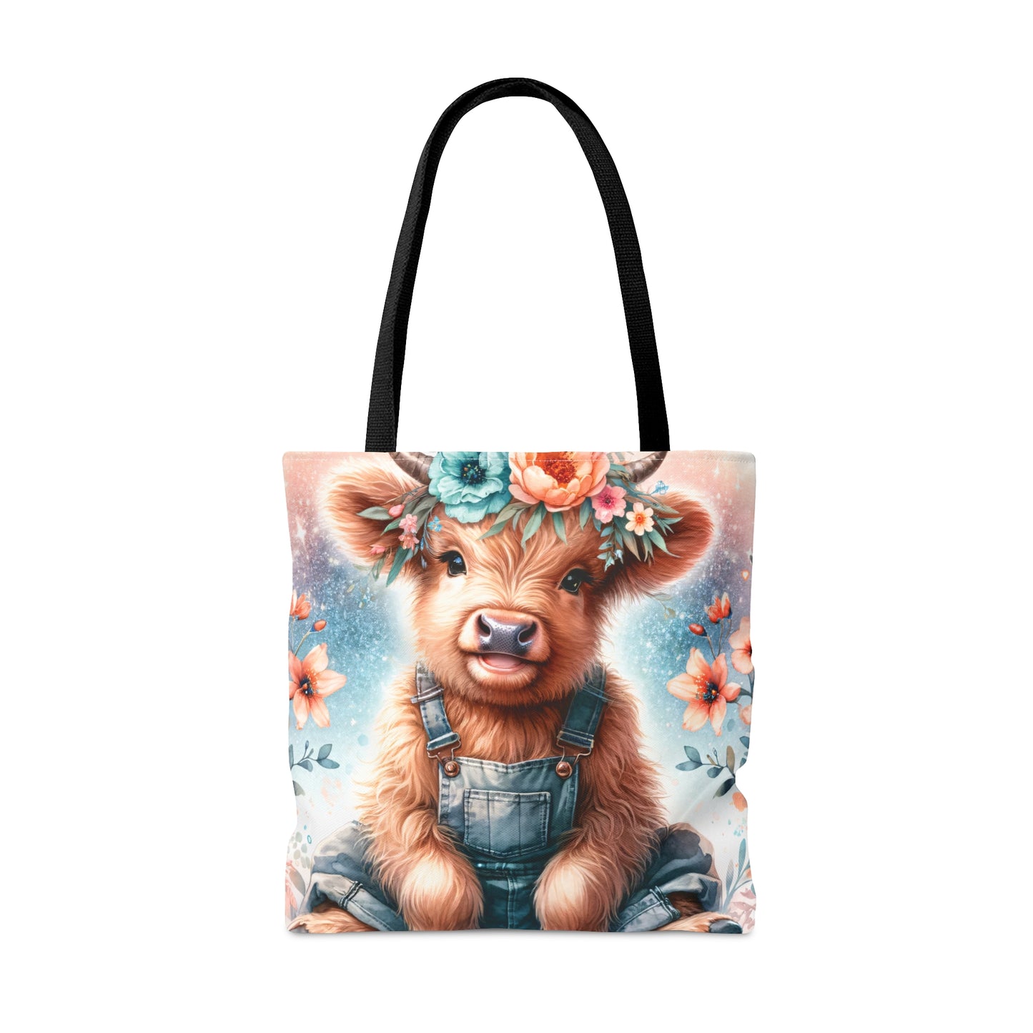 Tote Bag, Highland Cow, Personalised/Non-Personalised Tote bag