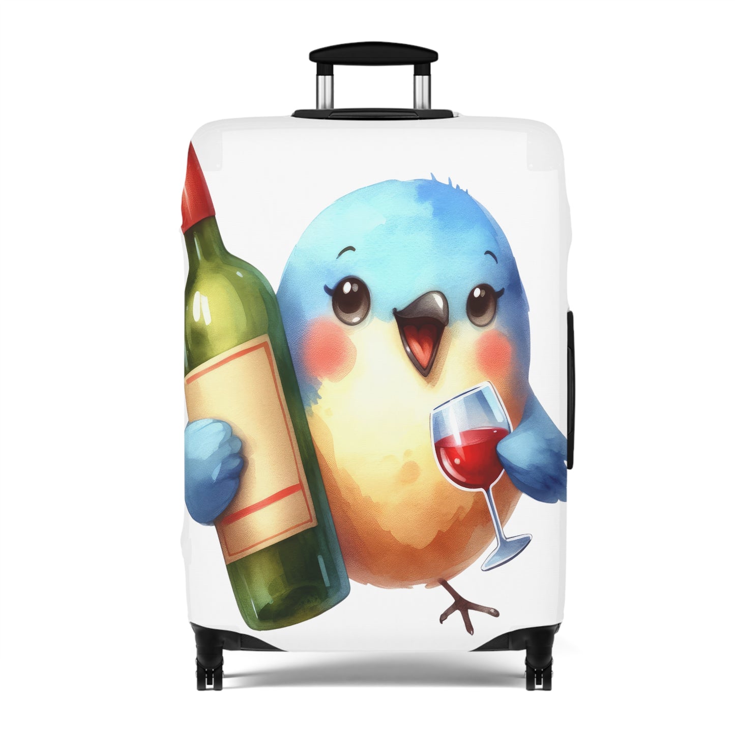 Luggage Cover, Cute Bird, awd-1644