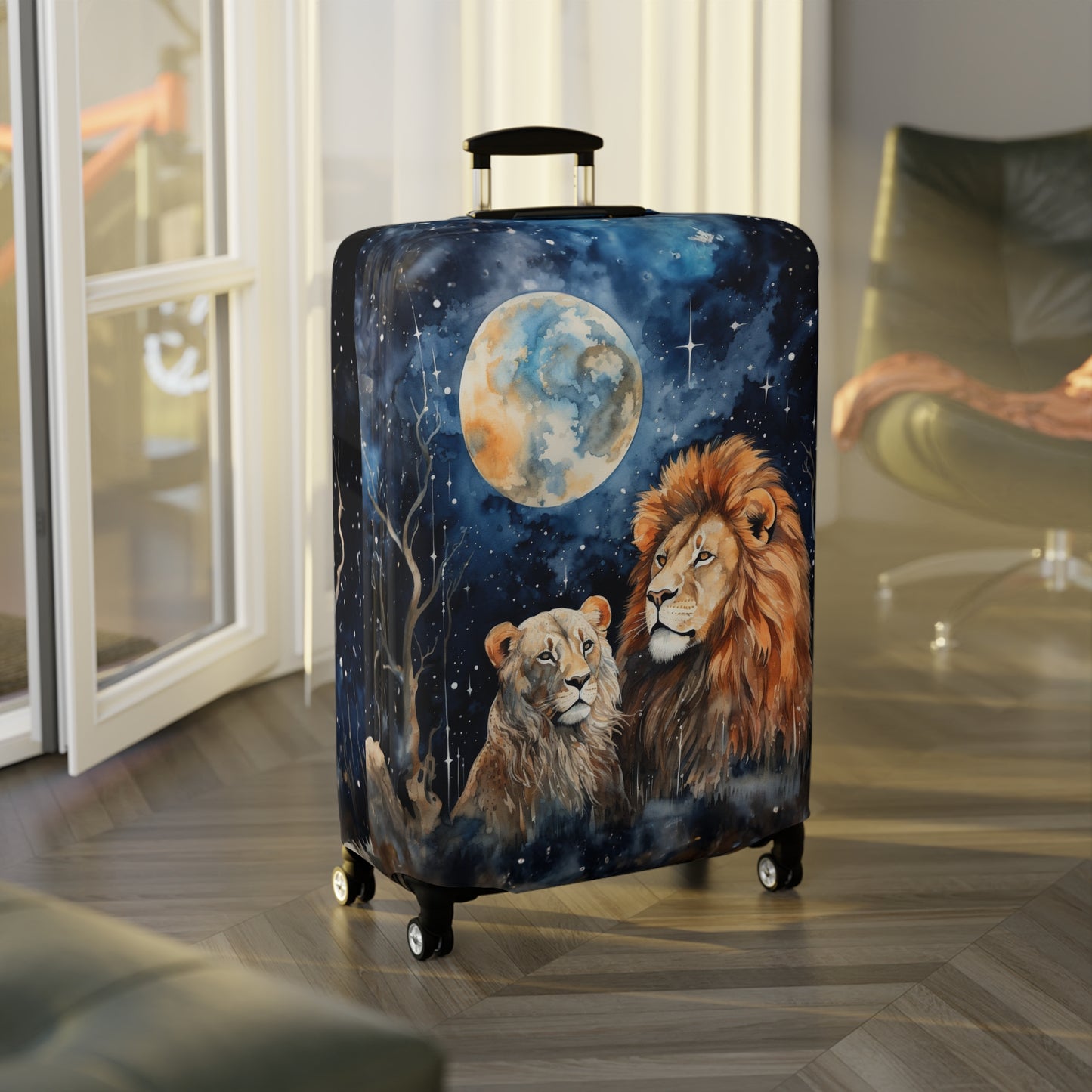 Luggage Cover, Lions, awd-552