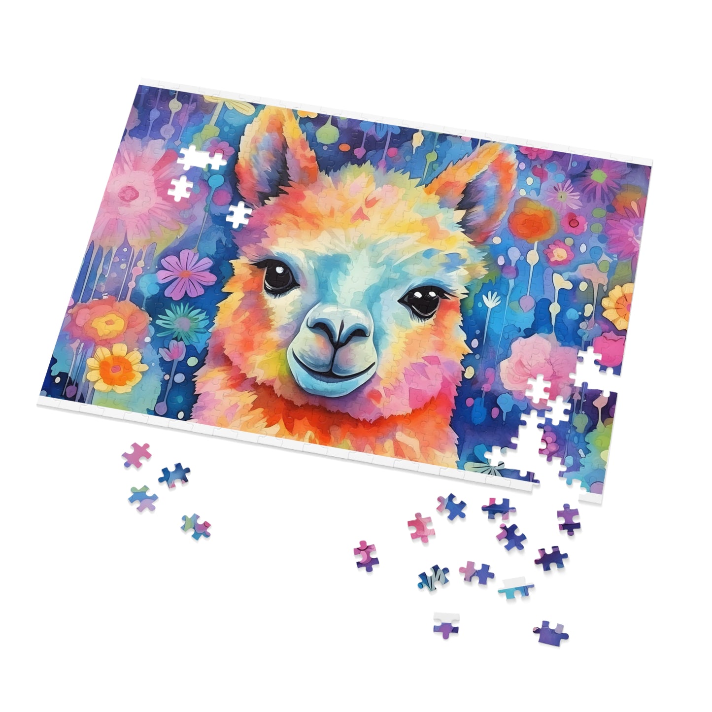 Jigsaw Puzzle, Llama, Personalised/Non-Personalised (30, 110, 252, 500,1000-Piece)