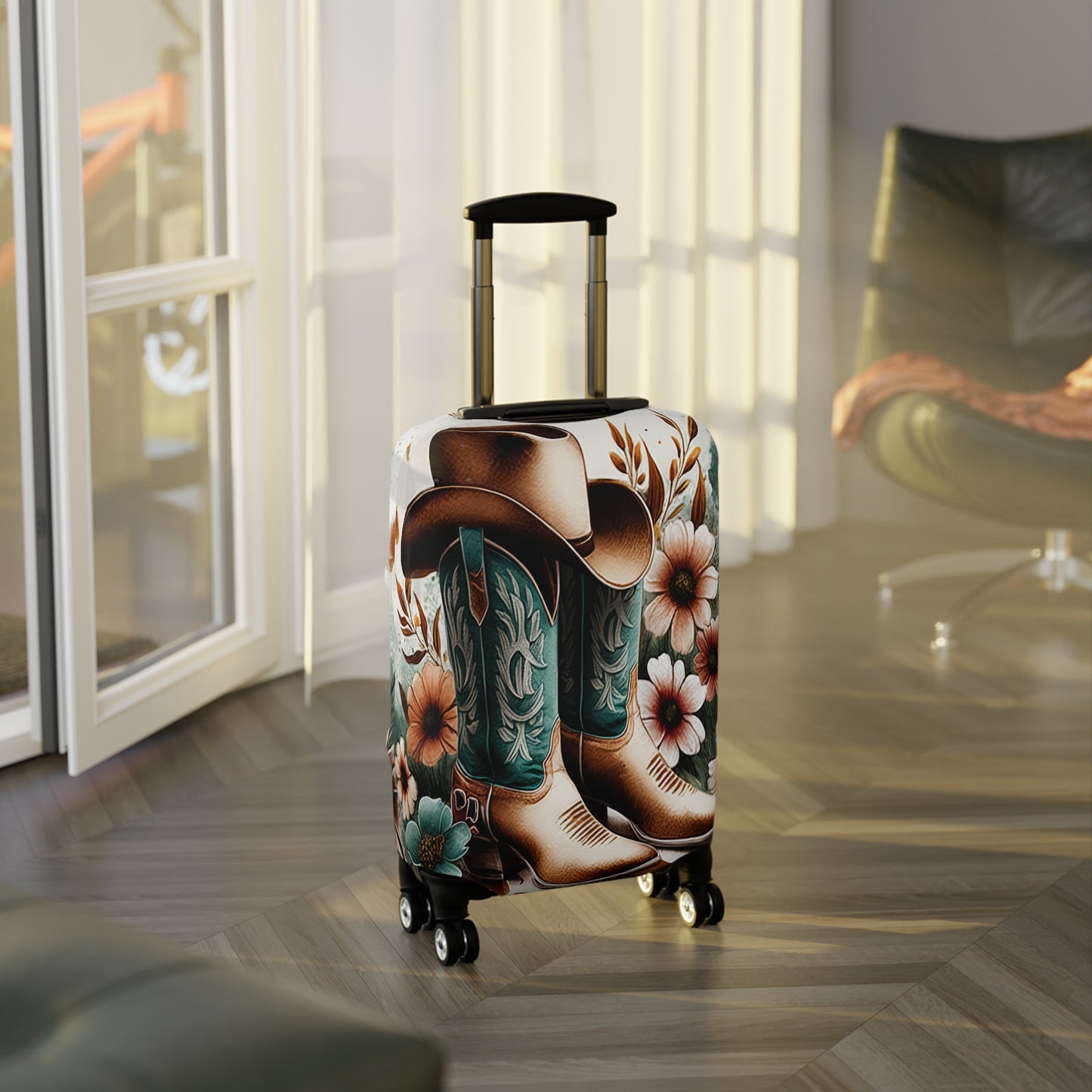 Luggage Cover, Country and Western, Retro Country Girl, awd-1725