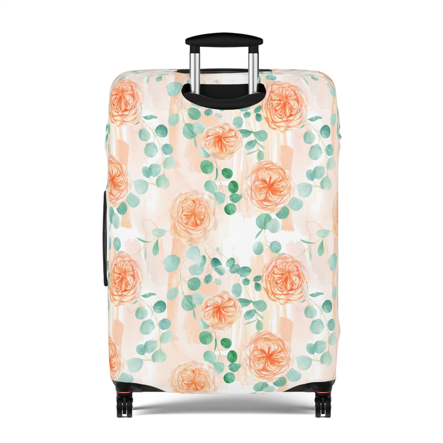 Luggage Cover, Eucalyptus and Roses