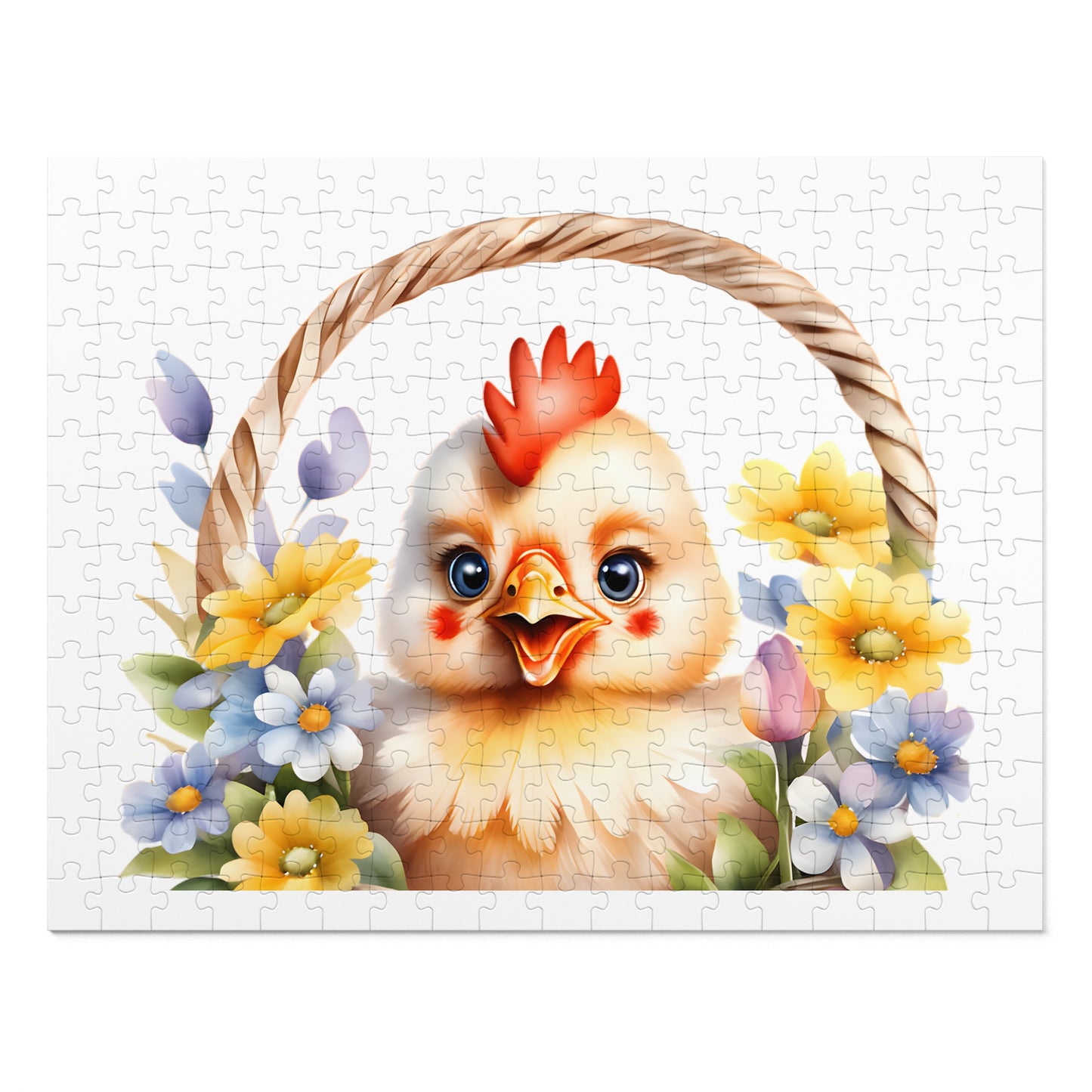 Jigsaw Puzzle, Chicken, Personalised/Non-Personalised (30, 110, 252, 500,1000-Piece)