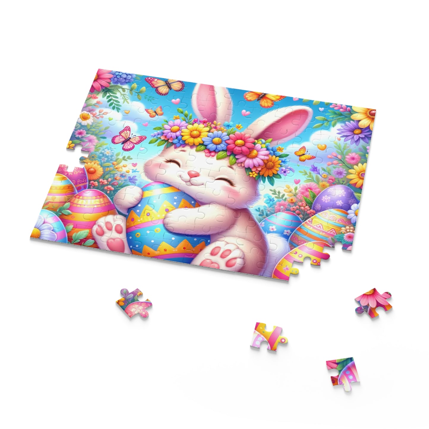 Puzzle, Easter, Rabbit  (120, 252, 500-Piece) awd-623