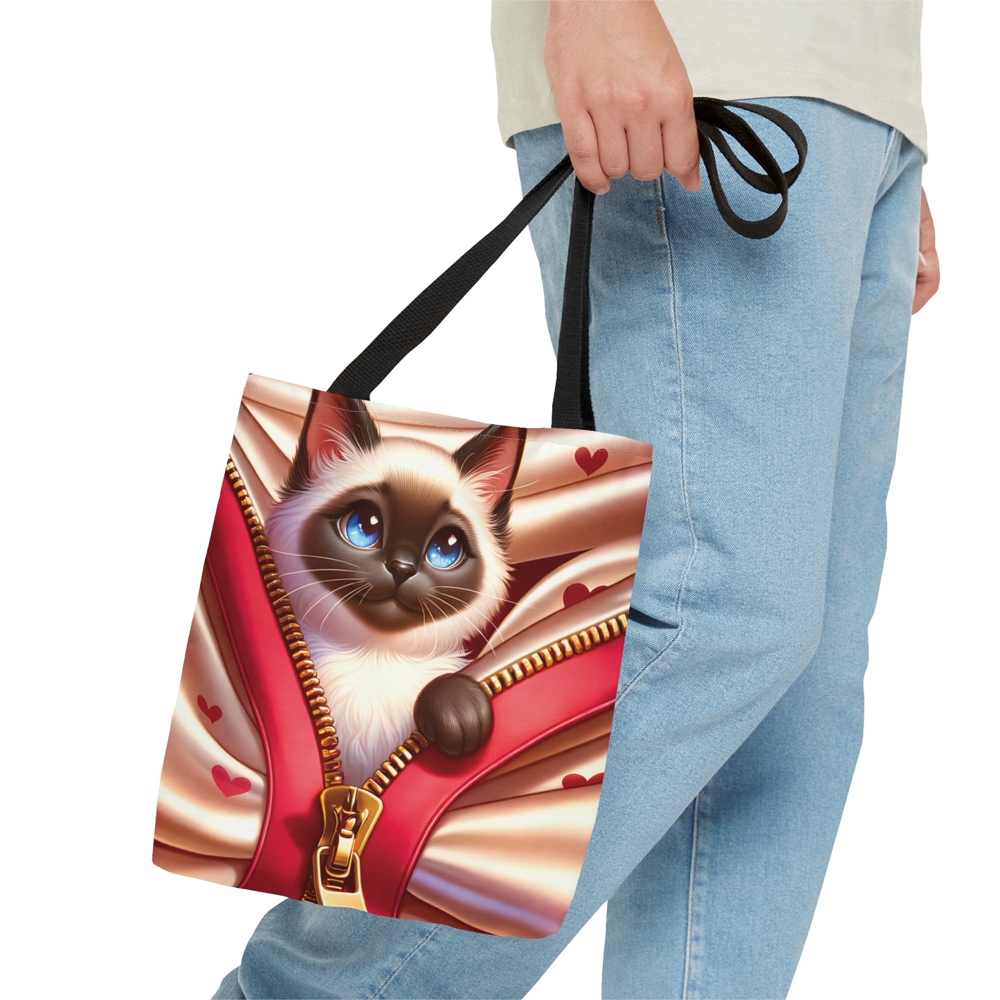 Tote Bag, Cat, Personalised/Non-Personalised Tote bag