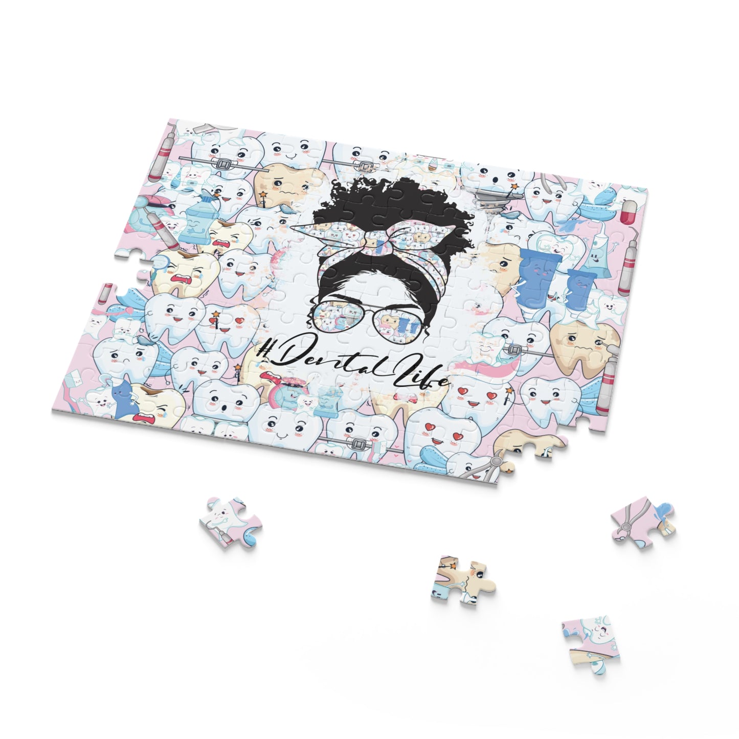 Personalised/Non-Personalised Puzzle, Dentist/Dental Nurse (120, 252, 500-Piece)