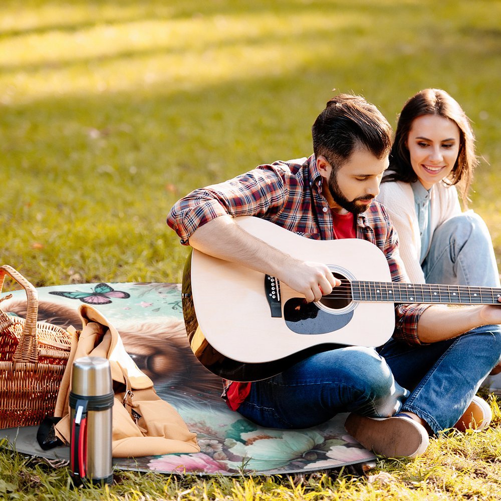 Round Picnic Mat Round outdoor picnic mat