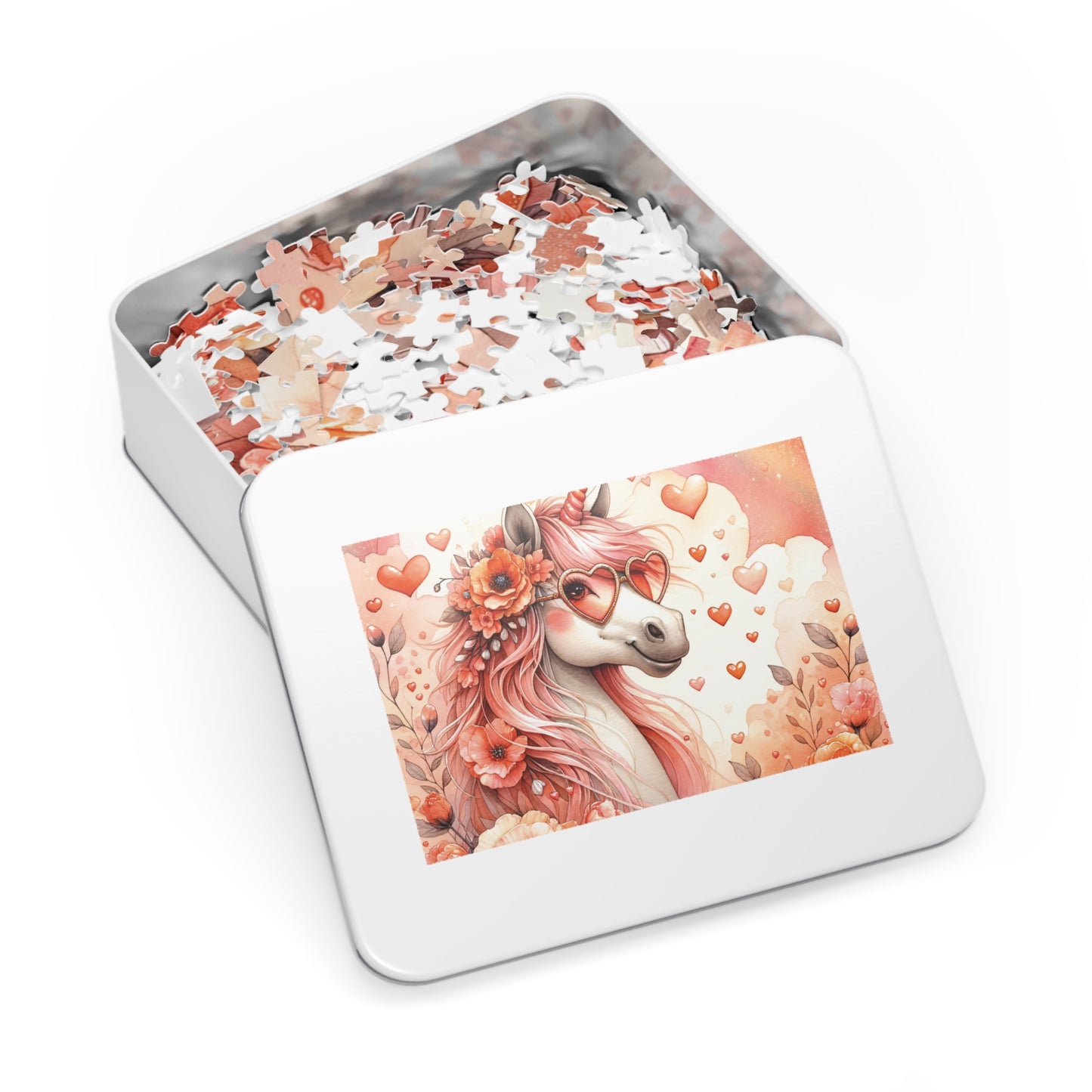 Puzzle Unicorn, Personalised/Non-Personalised (30, 110, 252, 500,1000-Piece) awd-661